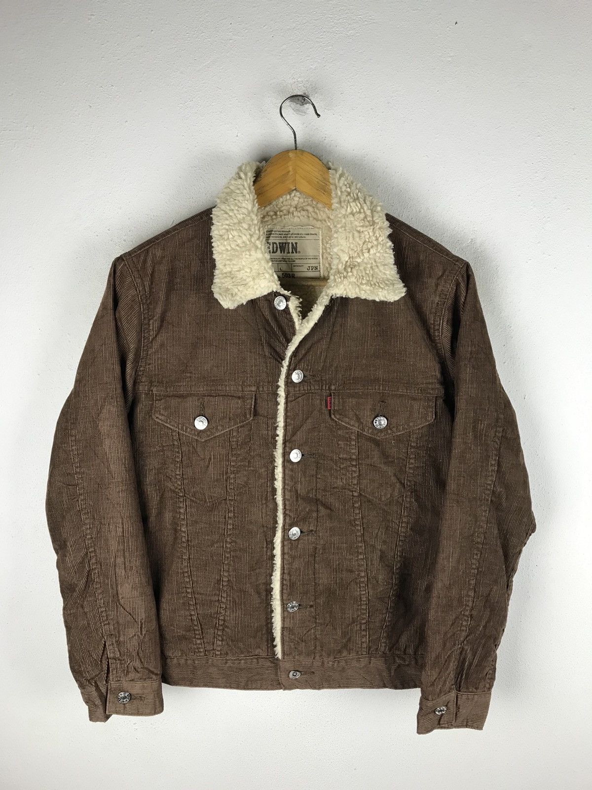 Edwin EDWIN TRUCKER JACKET STYLE CORDUROY Size US M / EU 48-50 / 2 - 1 Thumbnail