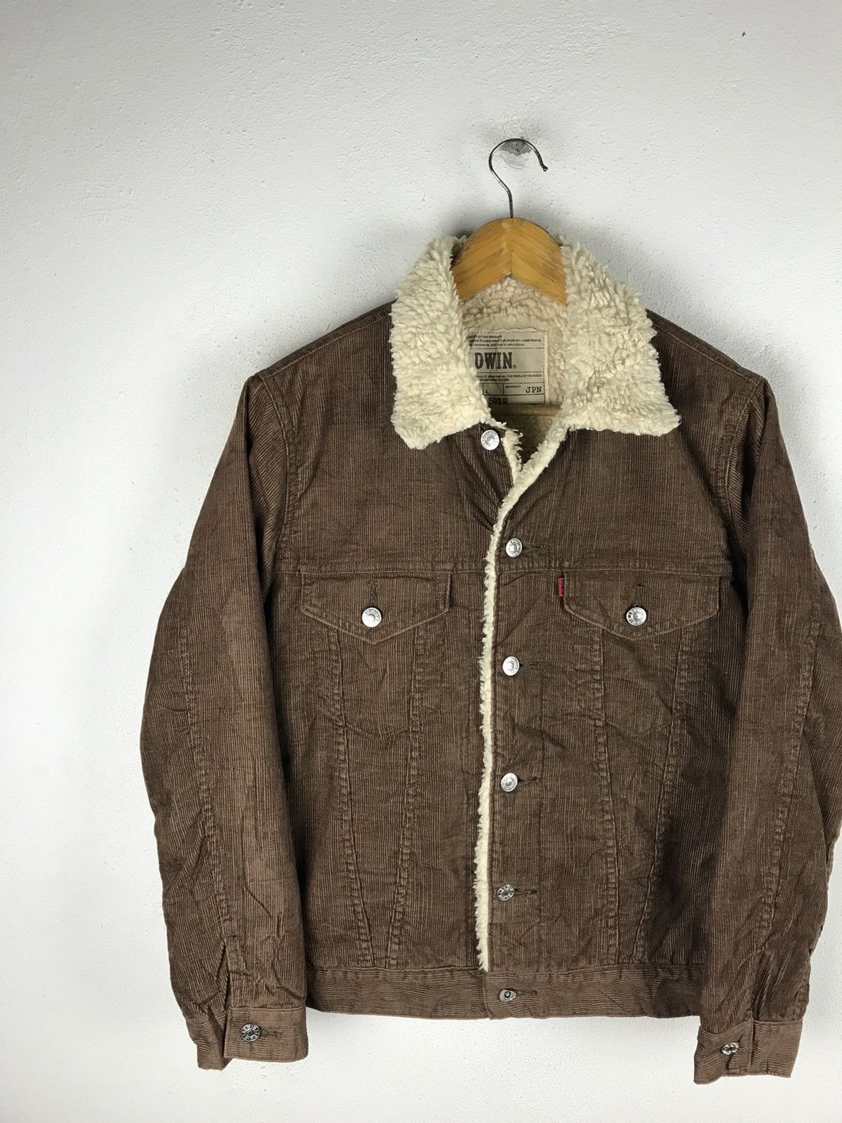 Edwin EDWIN TRUCKER JACKET STYLE CORDUROY Size US M / EU 48-50 / 2 - 3 Thumbnail