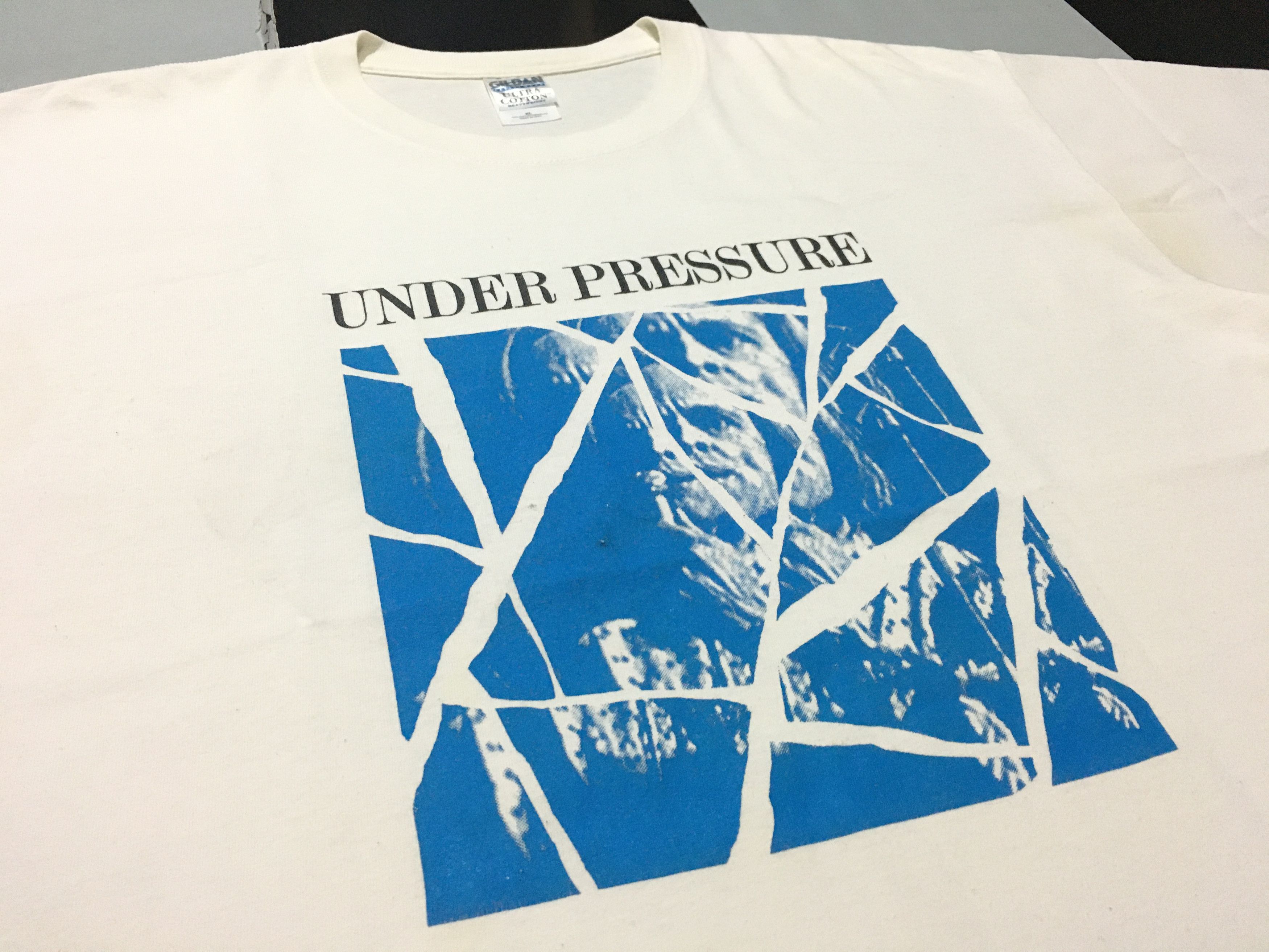 Vintage Under Pressure Shirt Song By David Bowie And Queen