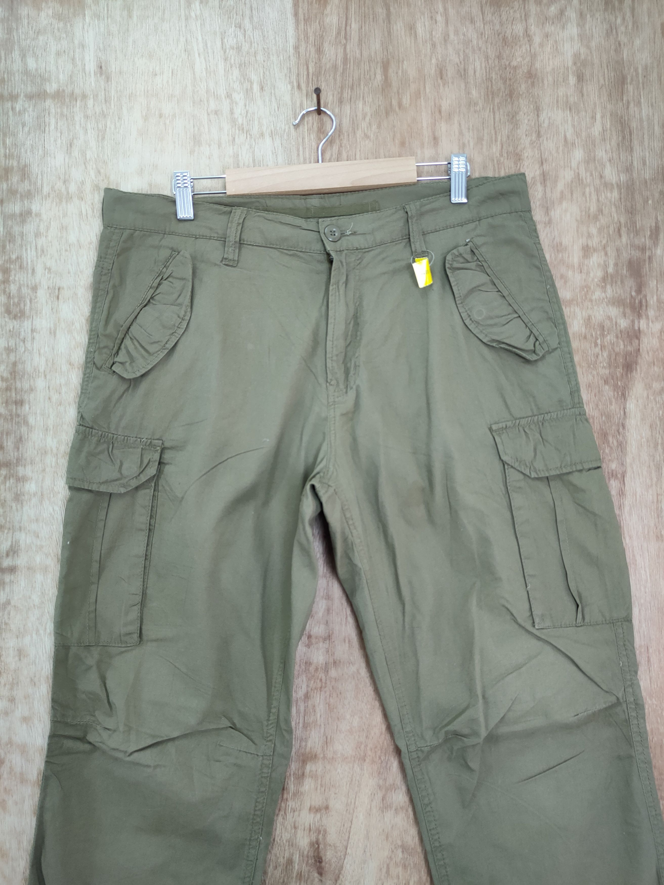 Japanese Brand Japan multipocket tactical cargo pants #4111 Size US 34 / EU 50 - 3 Thumbnail