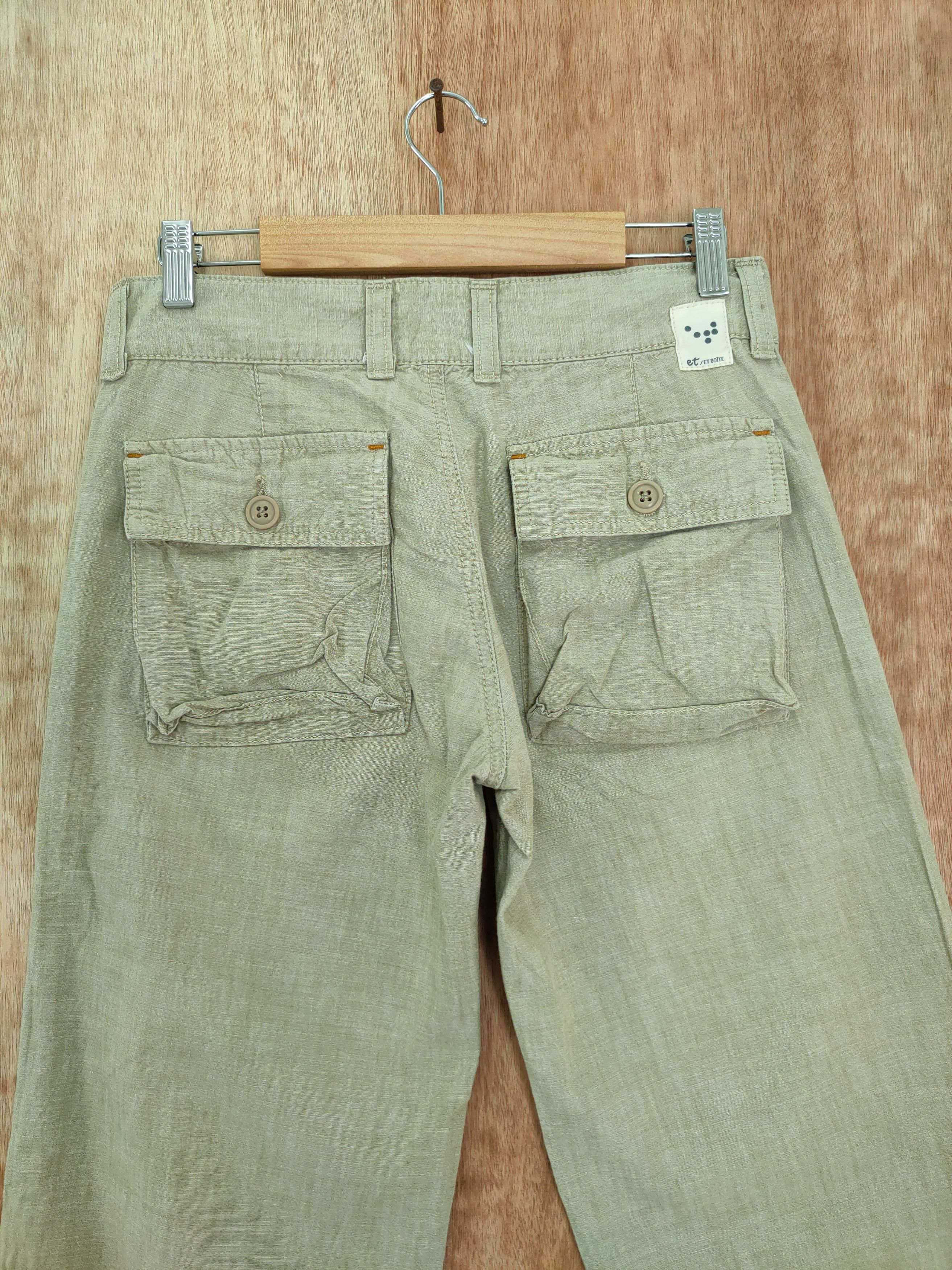 Japanese Brand × Vintage ET Boite made in nippon casual cargo pants #4117 Size 28" / US 6 / IT 42 - 9 Thumbnail