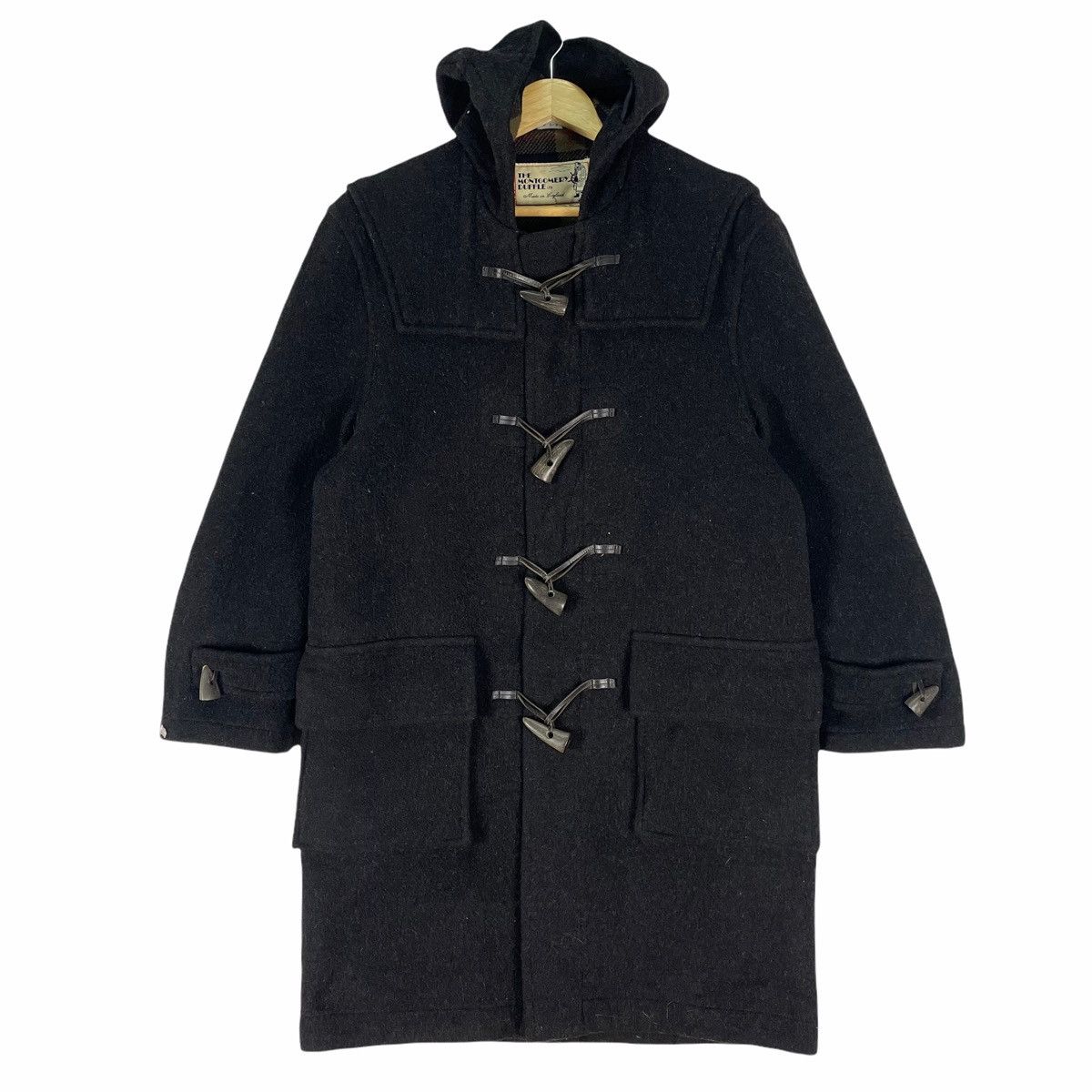 🔥MONTGOMERY England Duffel Coat Toggle Button Jacket - Main Image