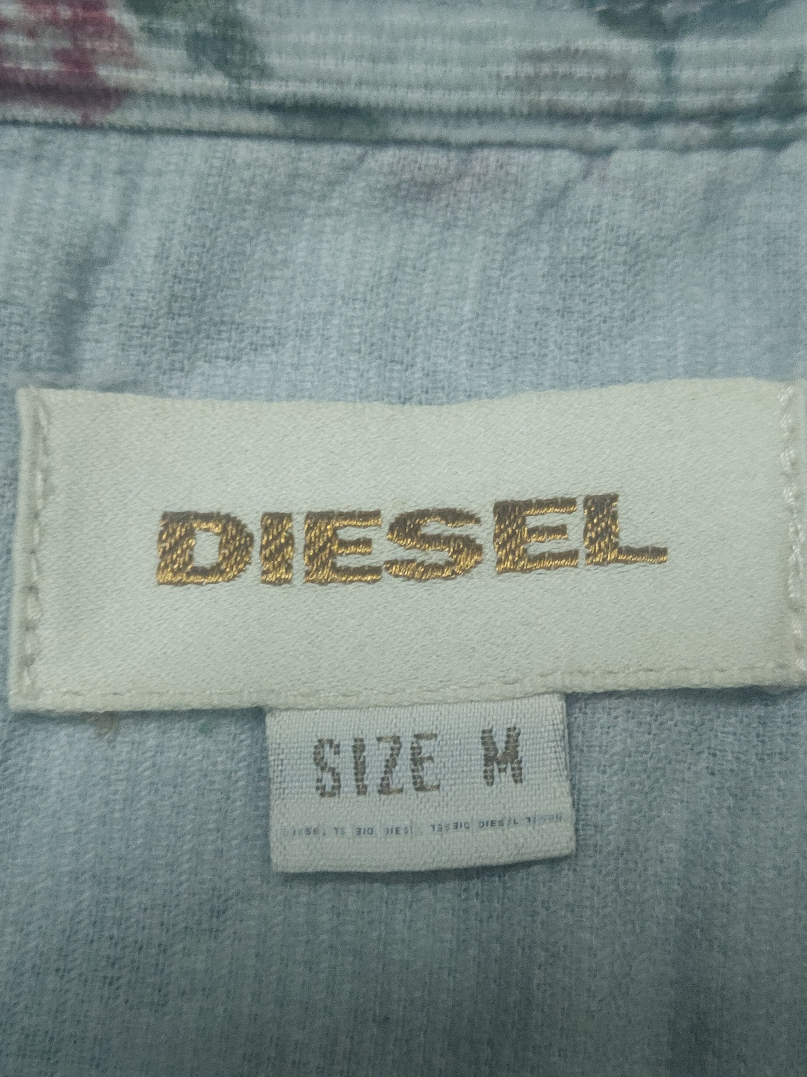 Diesel Diesel Flowers Fullprint Flannel Size US M / EU 48-50 / 2 - 6 Thumbnail