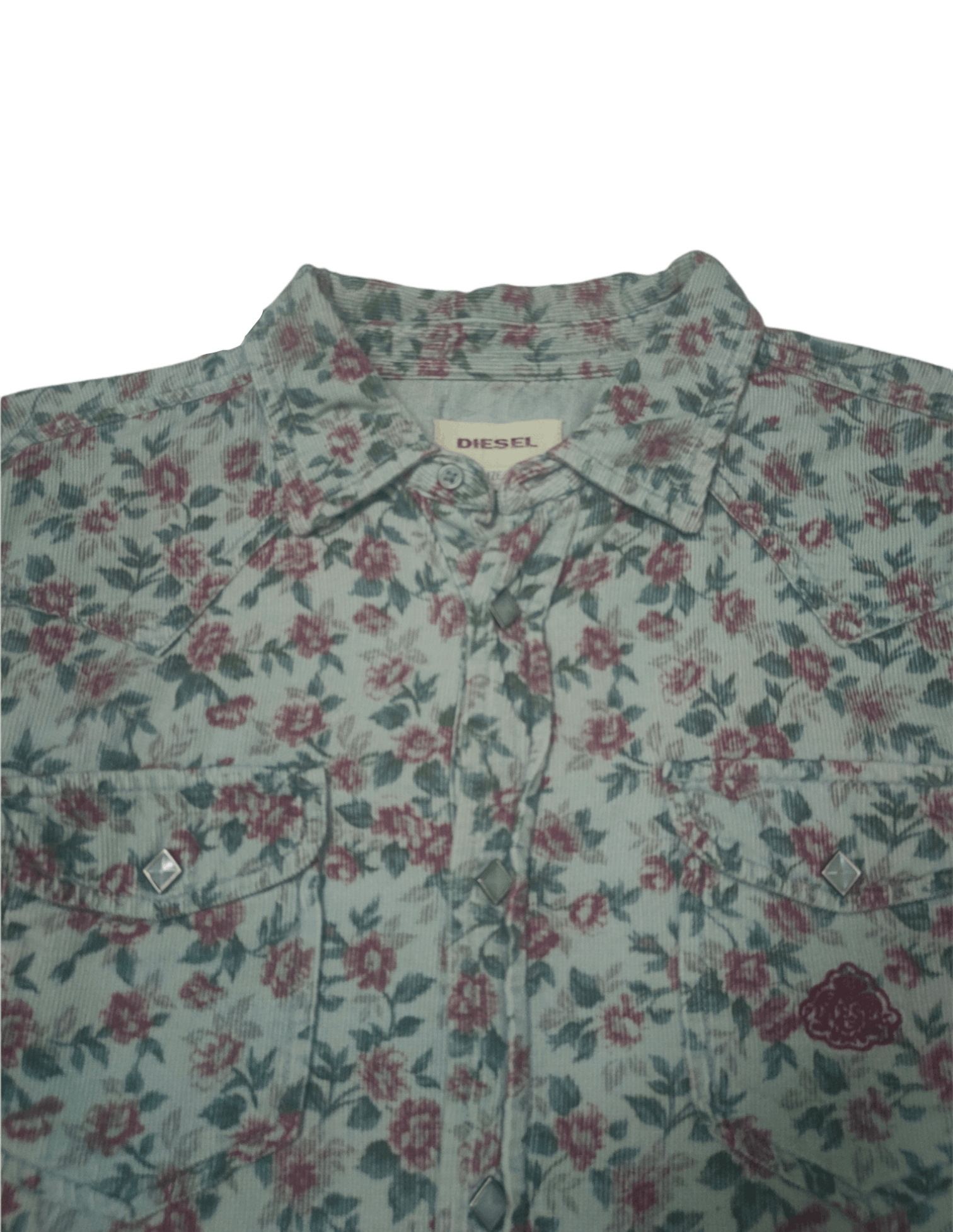 Diesel Diesel Flowers Fullprint Flannel Size US M / EU 48-50 / 2 - 5 Thumbnail