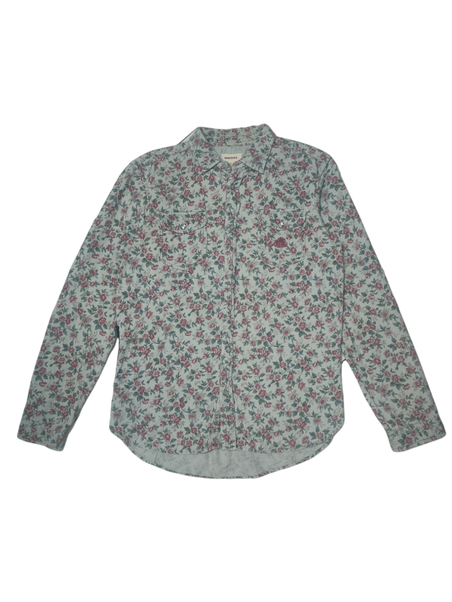 Diesel Diesel Flowers Fullprint Flannel Size US M / EU 48-50 / 2 - 1 Thumbnail