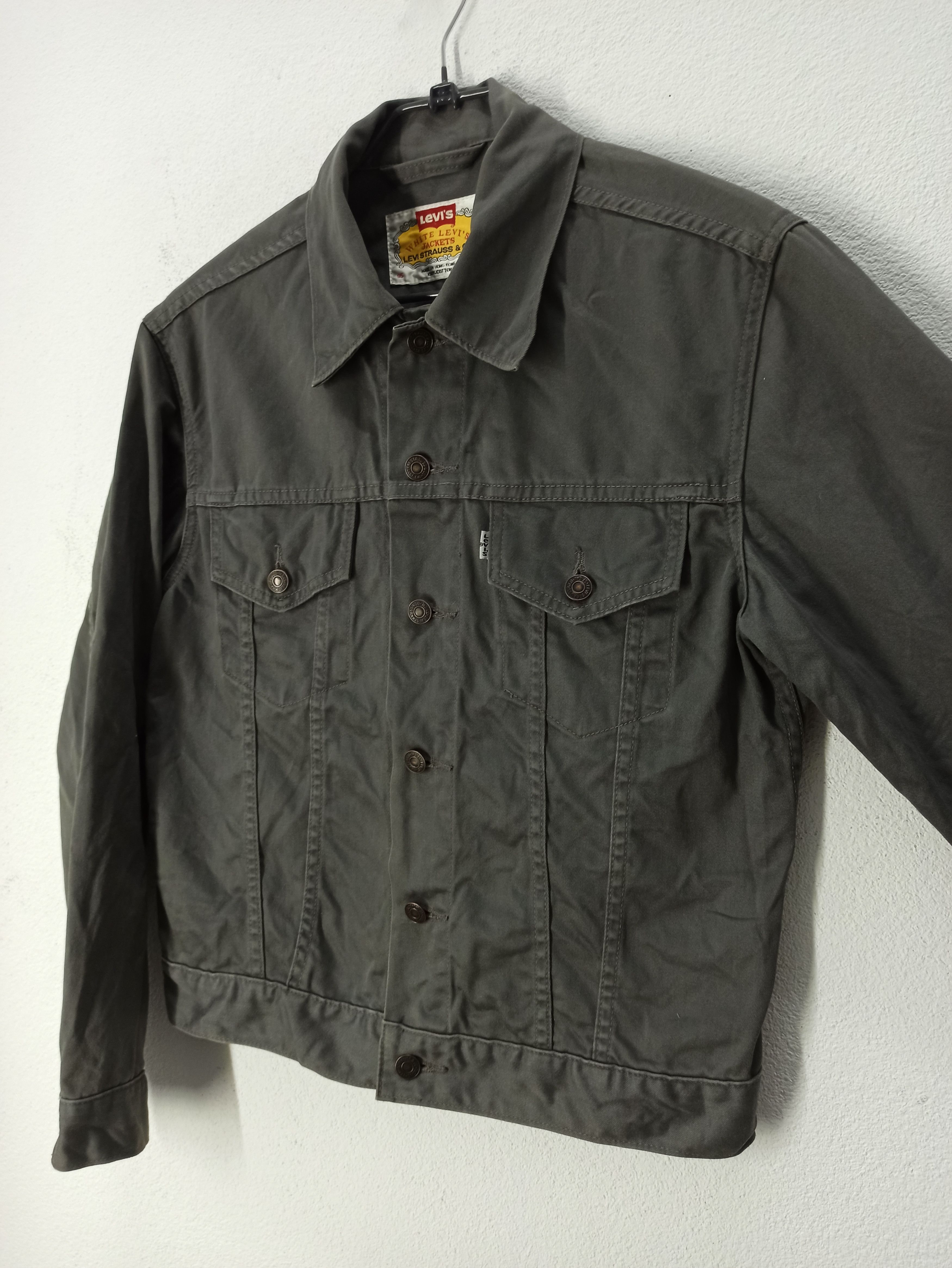 Levi's × Levi's Vintage Clothing White Levi's Trucker Denim Jacket by Levi's Strauss & Co. Size US M / EU 48-50 / 2 - 3 Thumbnail
