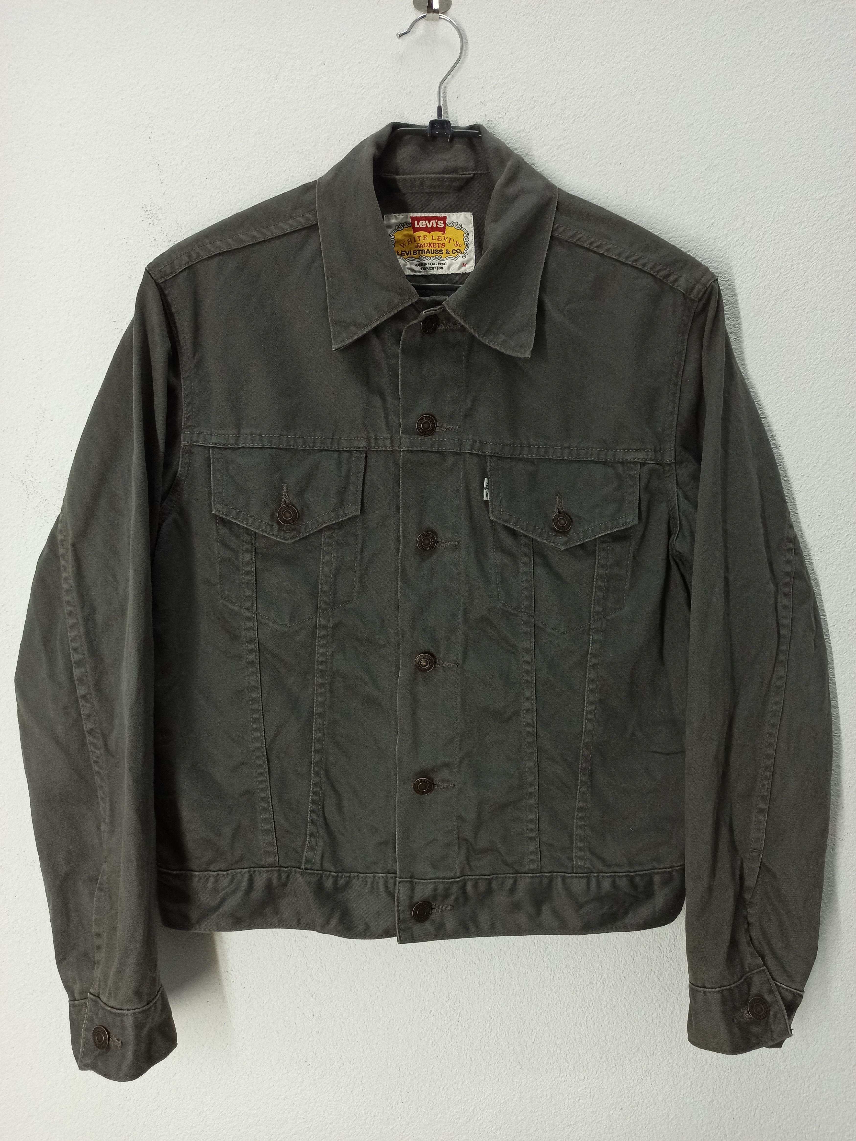 Levi's × Levi's Vintage Clothing White Levi's Trucker Denim Jacket by Levi's Strauss & Co. Size US M / EU 48-50 / 2 - 1 Thumbnail