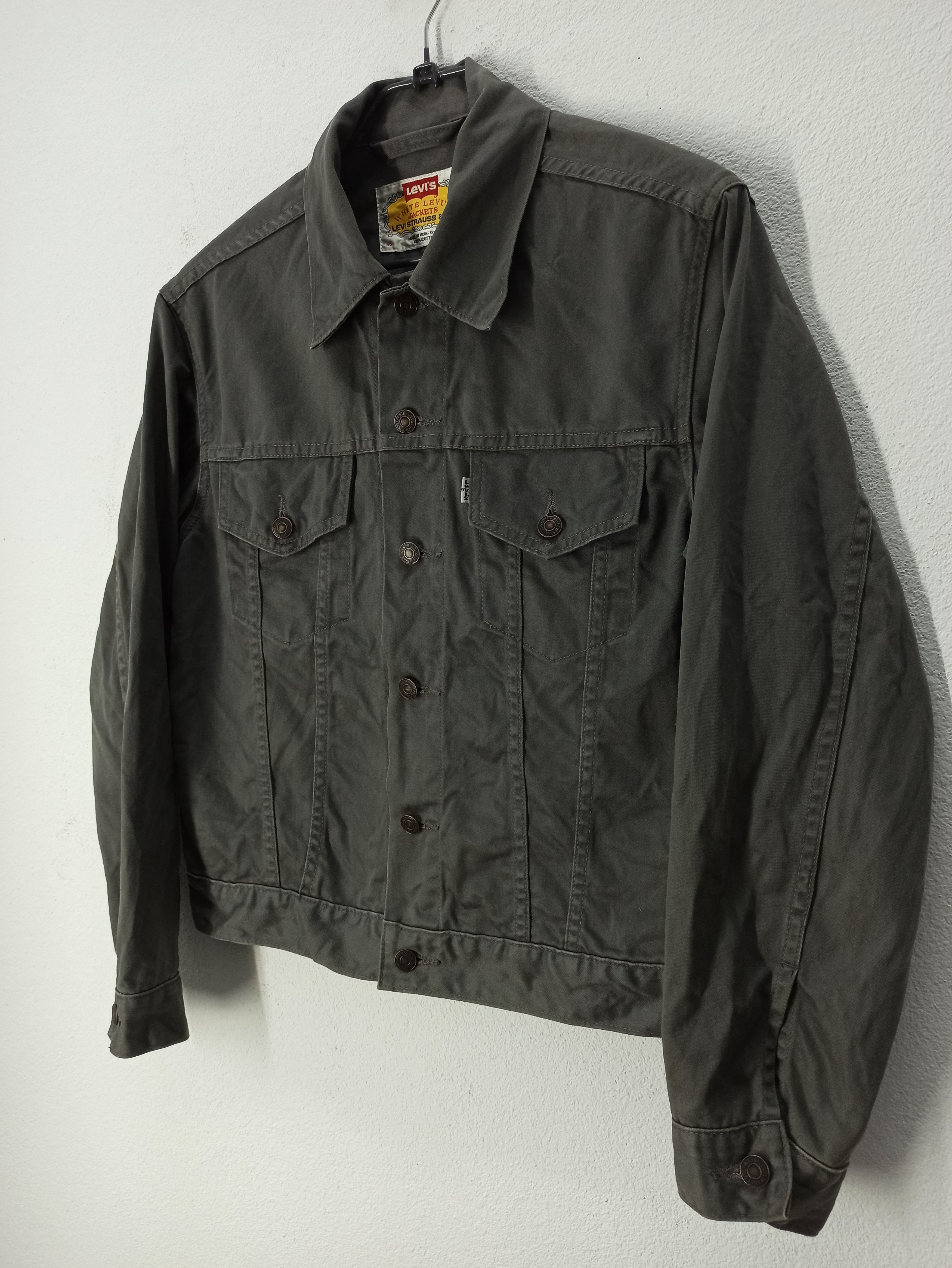 Levi's × Levi's Vintage Clothing White Levi's Trucker Denim Jacket by Levi's Strauss & Co. Size US M / EU 48-50 / 2 - 2 Thumbnail