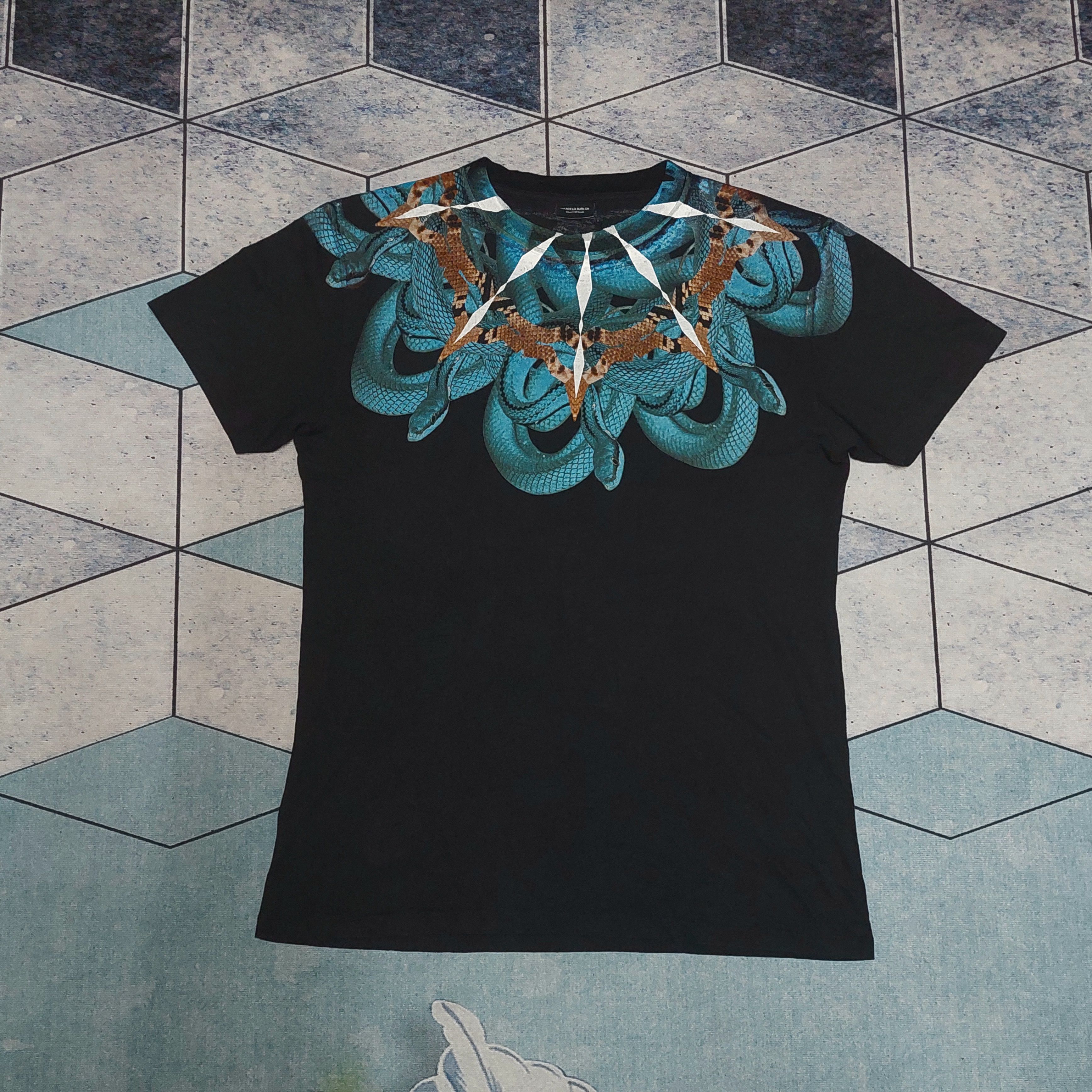 Marcelo Burlon FullPrint Payton Snake Design