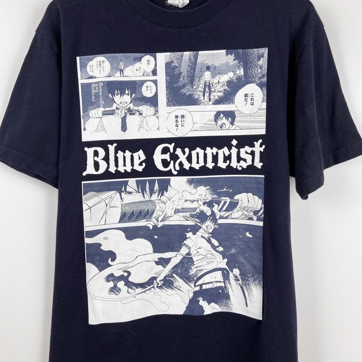 Anime Vintage 00’s Blue Exorcist Manga Anime merchandise tee rare Size US L / EU 52-54 / 3 - 2 Thumbnail