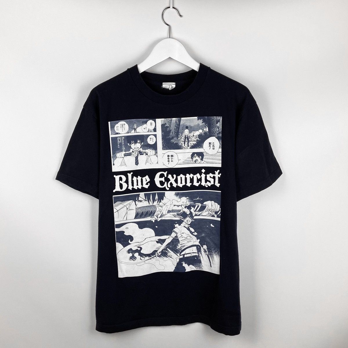 Anime Vintage 00’s Blue Exorcist Manga Anime merchandise tee rare Size US L / EU 52-54 / 3 - 1 Thumbnail