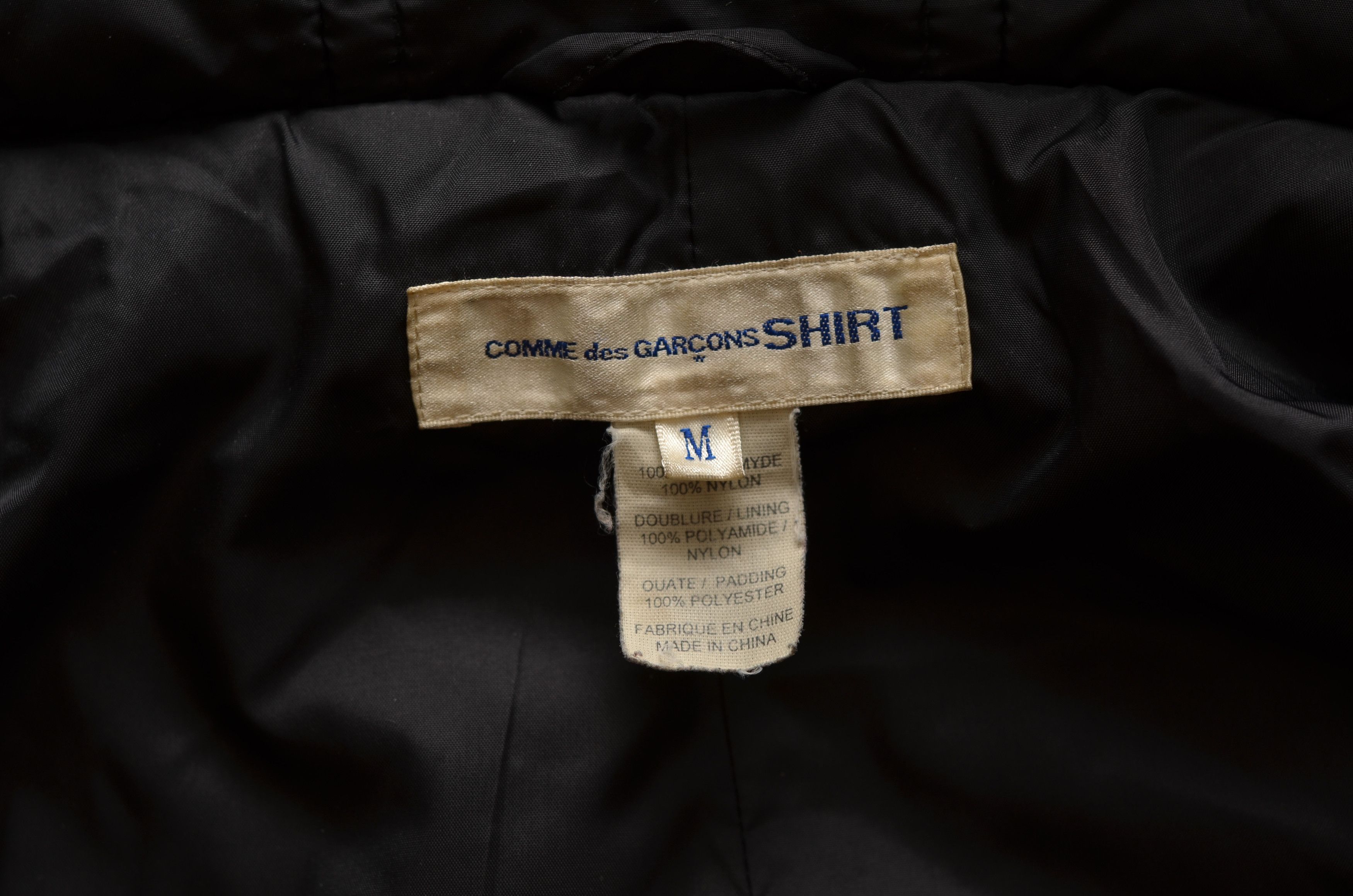 Comme des Garcons Comme des Garcons SHIRT CDG Men's Black Nylon Parkas Jacket Size US M / EU 48-50 / 2 - 19 Thumbnail