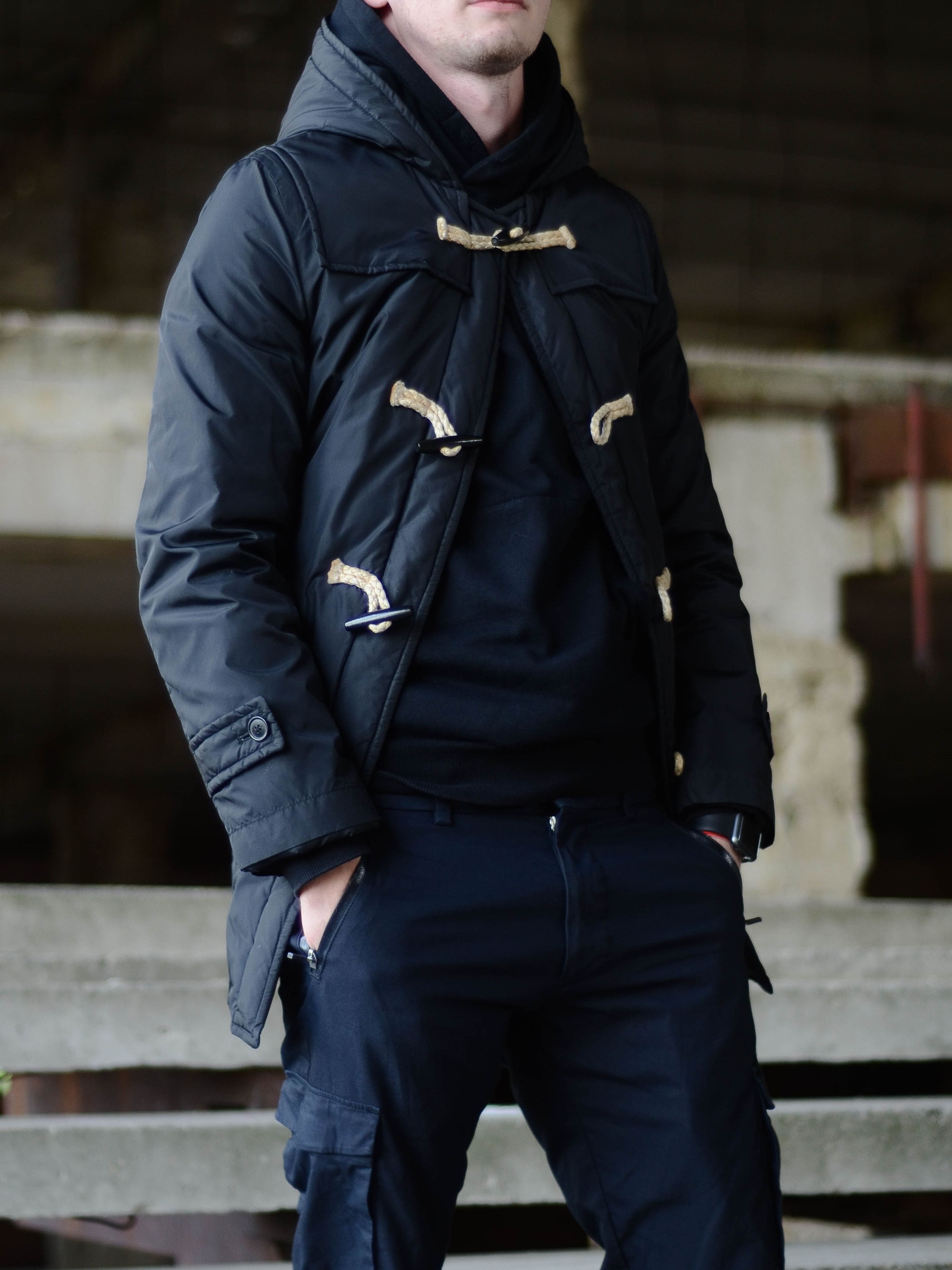 Comme des Garcons Comme des Garcons SHIRT CDG Men's Black Nylon Parkas Jacket Size US M / EU 48-50 / 2 - 3 Thumbnail