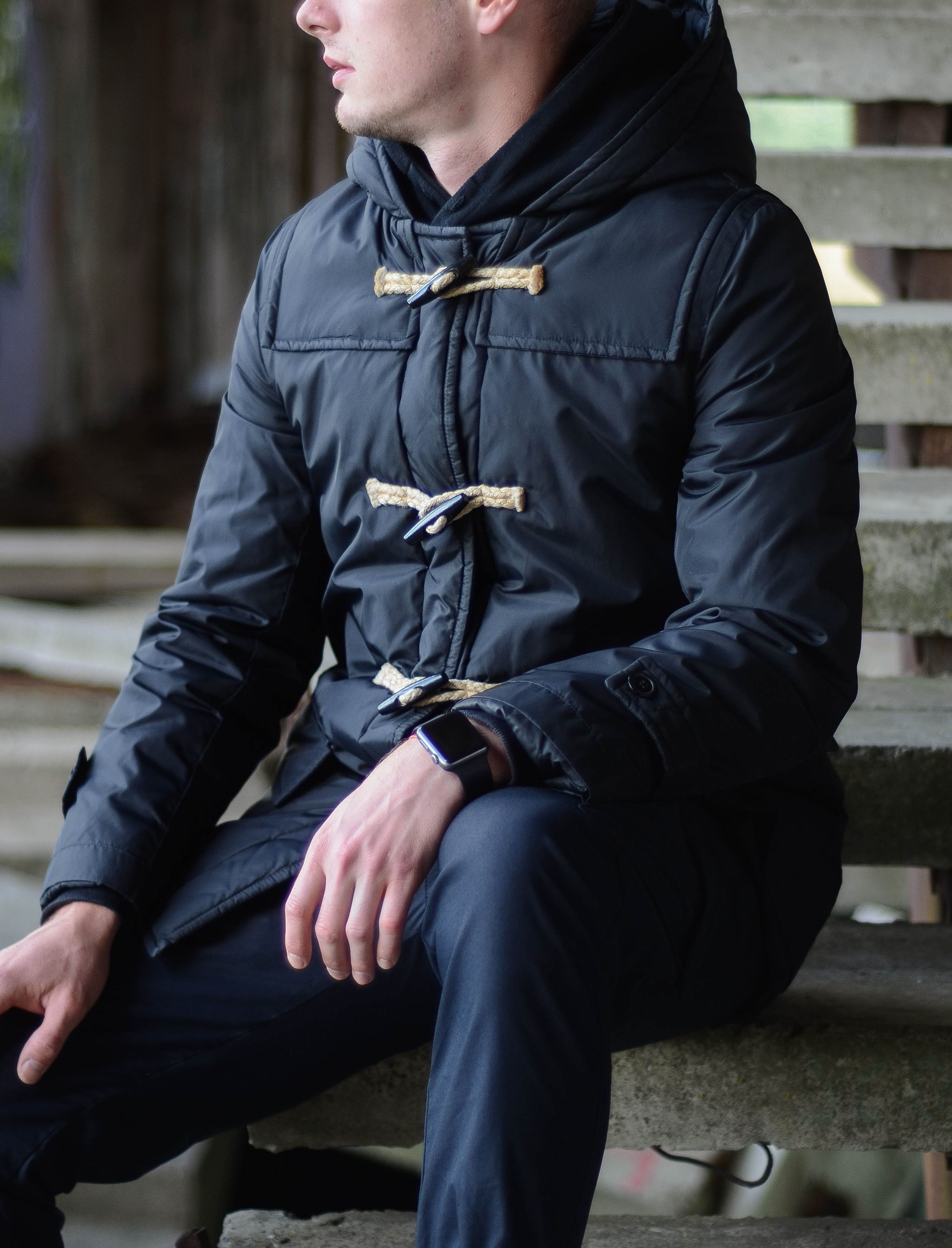 Comme des Garcons Comme des Garcons SHIRT CDG Men's Black Nylon Parkas Jacket Size US M / EU 48-50 / 2 - 6 Thumbnail
