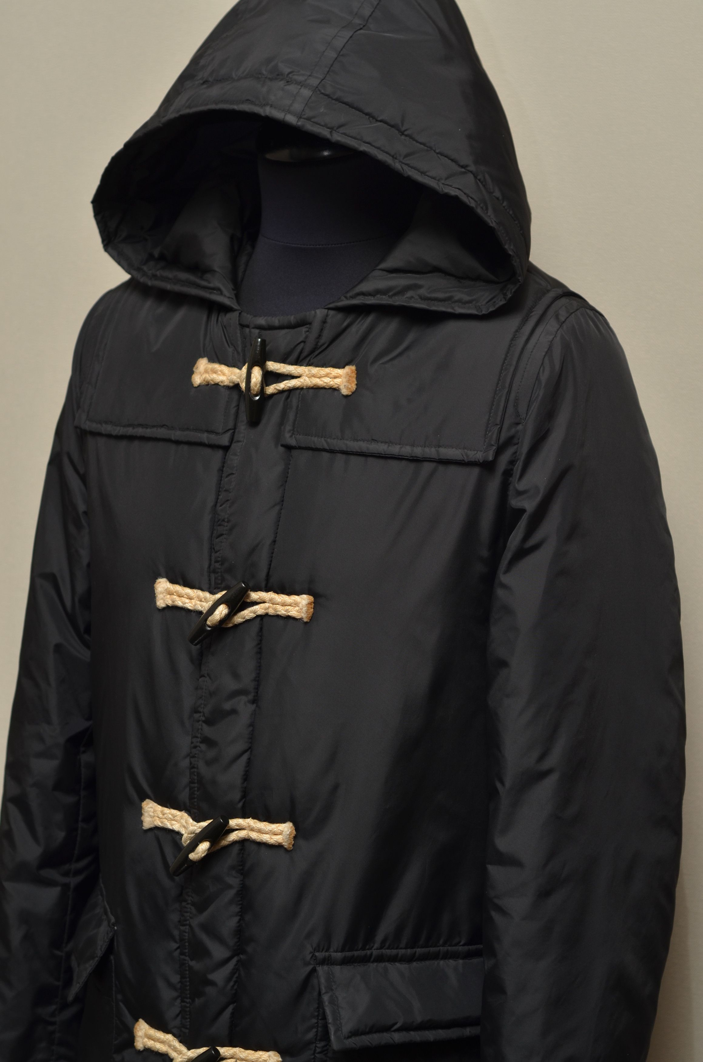 Comme des Garcons Comme des Garcons SHIRT CDG Men's Black Nylon Parkas Jacket Size US M / EU 48-50 / 2 - 17 Thumbnail