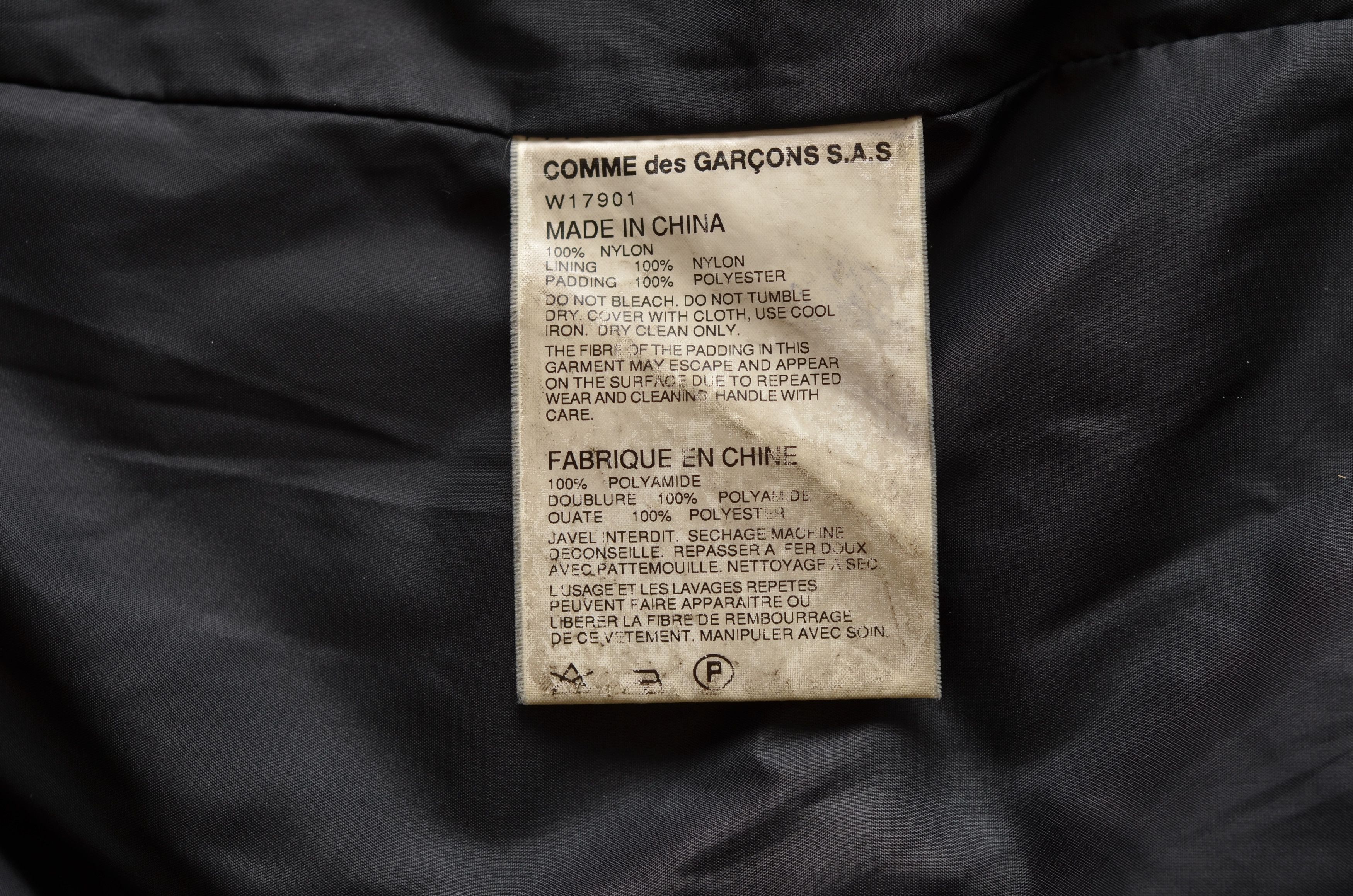 Comme des Garcons Comme des Garcons SHIRT CDG Men's Black Nylon Parkas Jacket Size US M / EU 48-50 / 2 - 20 Thumbnail