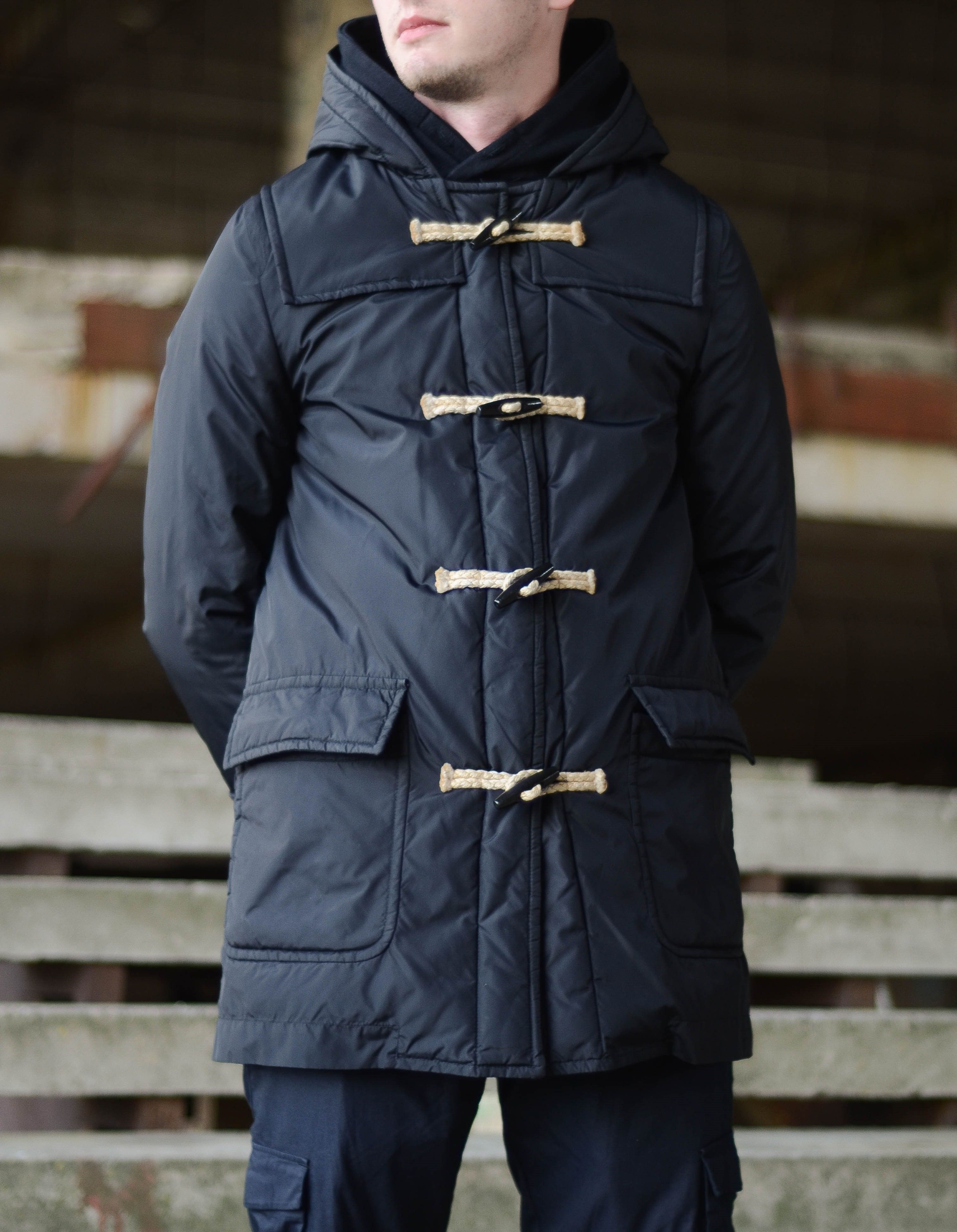 Comme des Garcons Comme des Garcons SHIRT CDG Men's Black Nylon Parkas Jacket Size US M / EU 48-50 / 2 - 5 Thumbnail