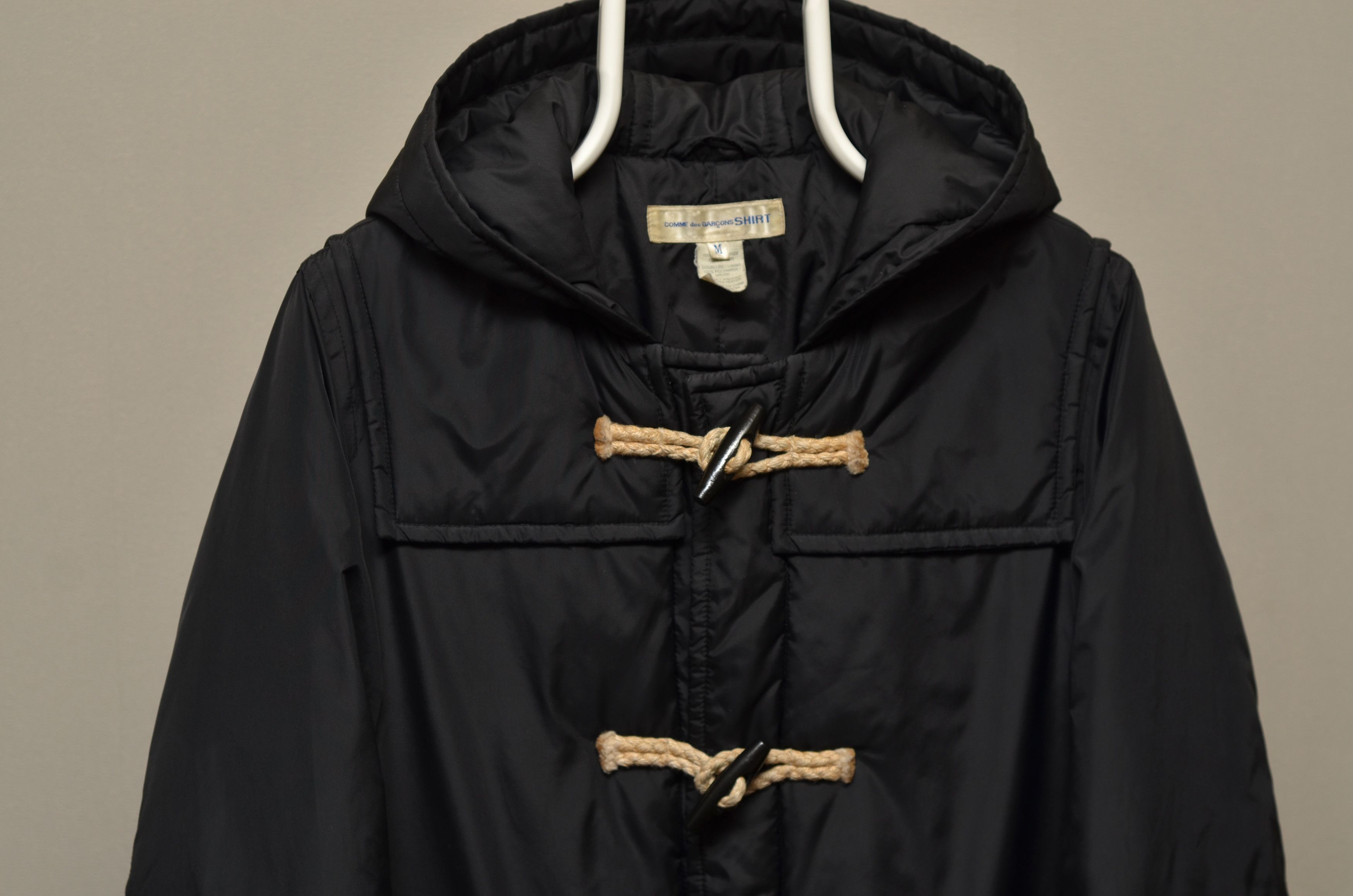Comme des Garcons Comme des Garcons SHIRT CDG Men's Black Nylon Parkas Jacket Size US M / EU 48-50 / 2 - 10 Thumbnail