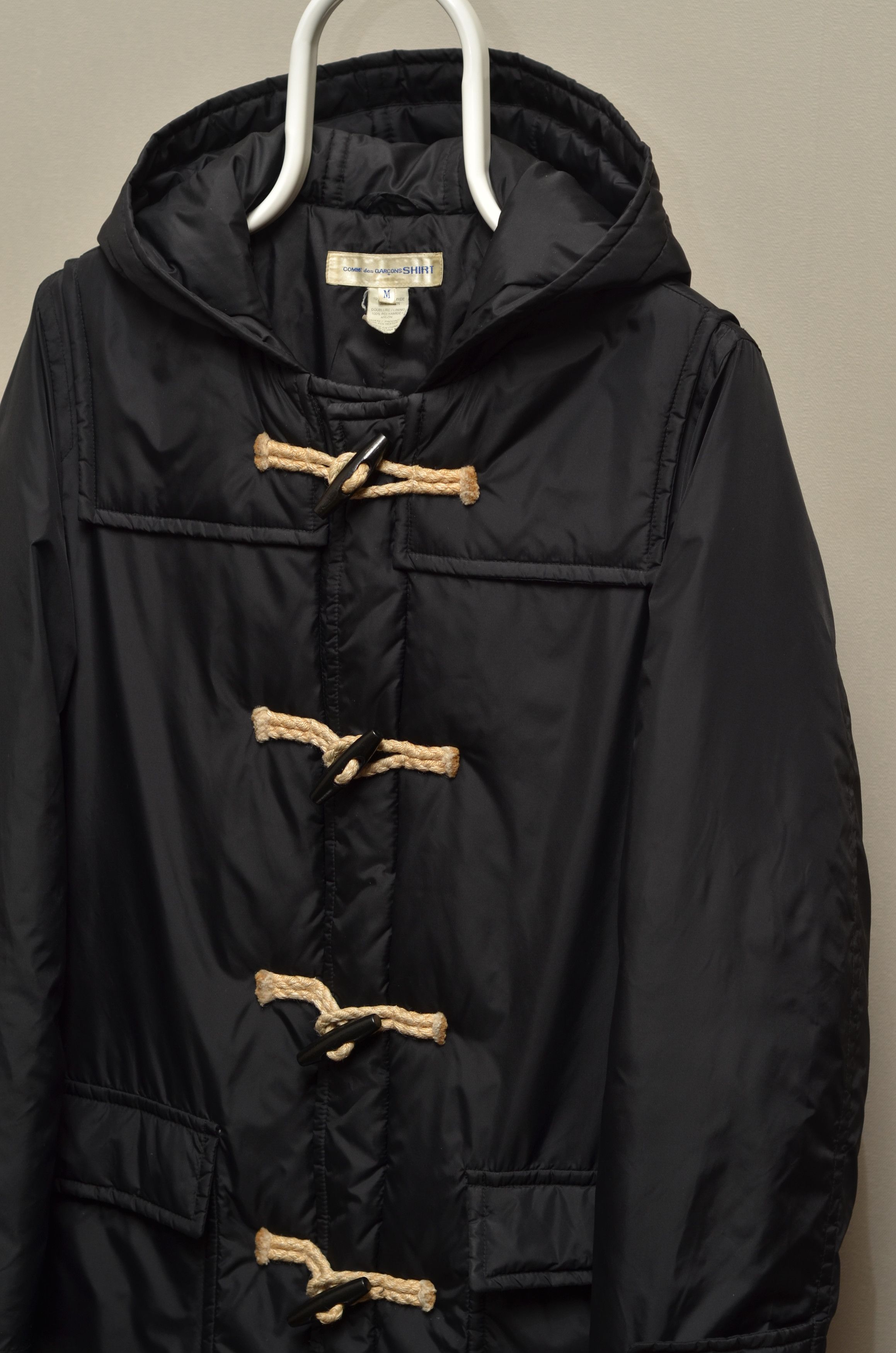Comme des Garcons Comme des Garcons SHIRT CDG Men's Black Nylon Parkas Jacket Size US M / EU 48-50 / 2 - 9 Thumbnail