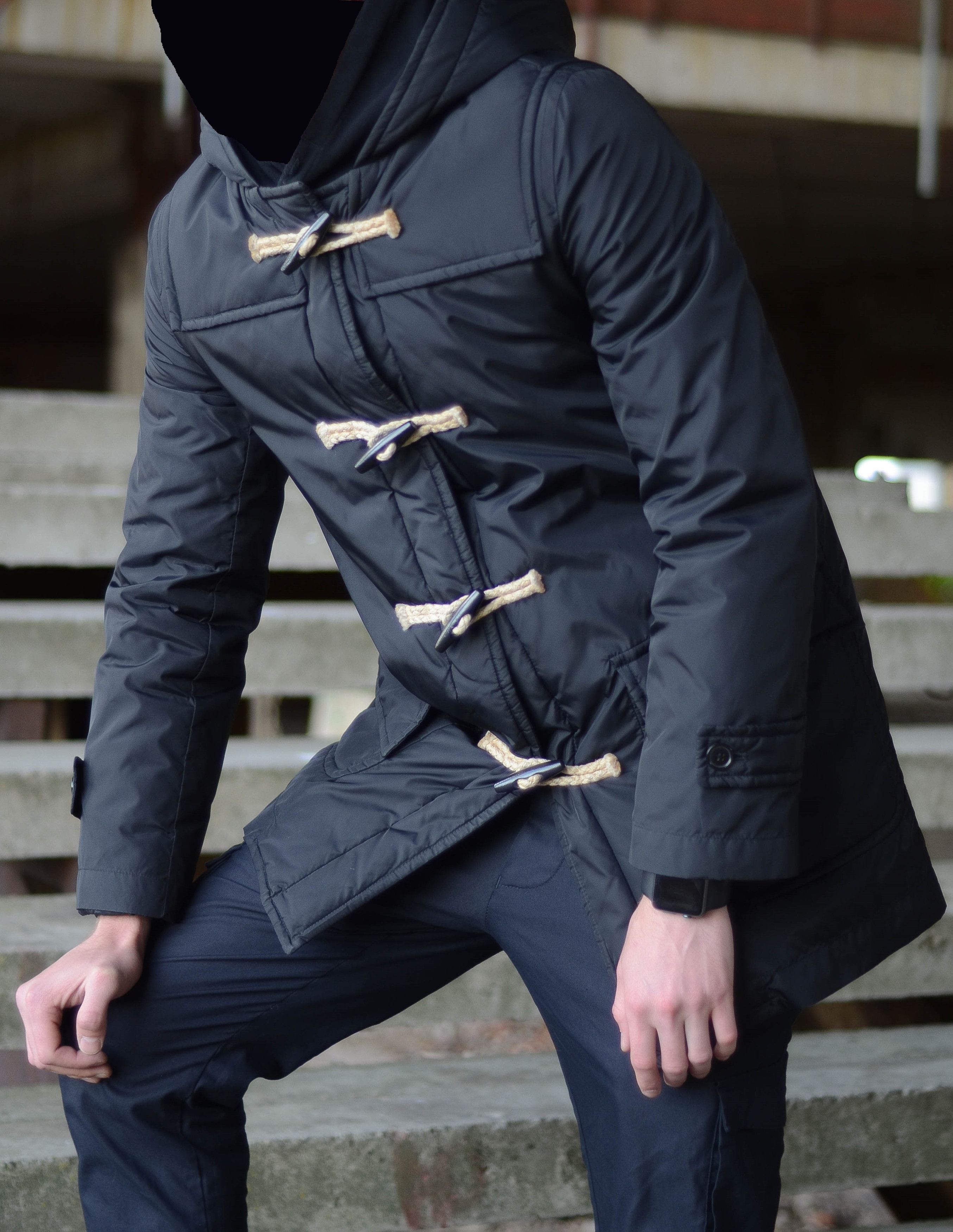Comme des Garcons Comme des Garcons SHIRT CDG Men's Black Nylon Parkas Jacket Size US M / EU 48-50 / 2 - 4 Thumbnail
