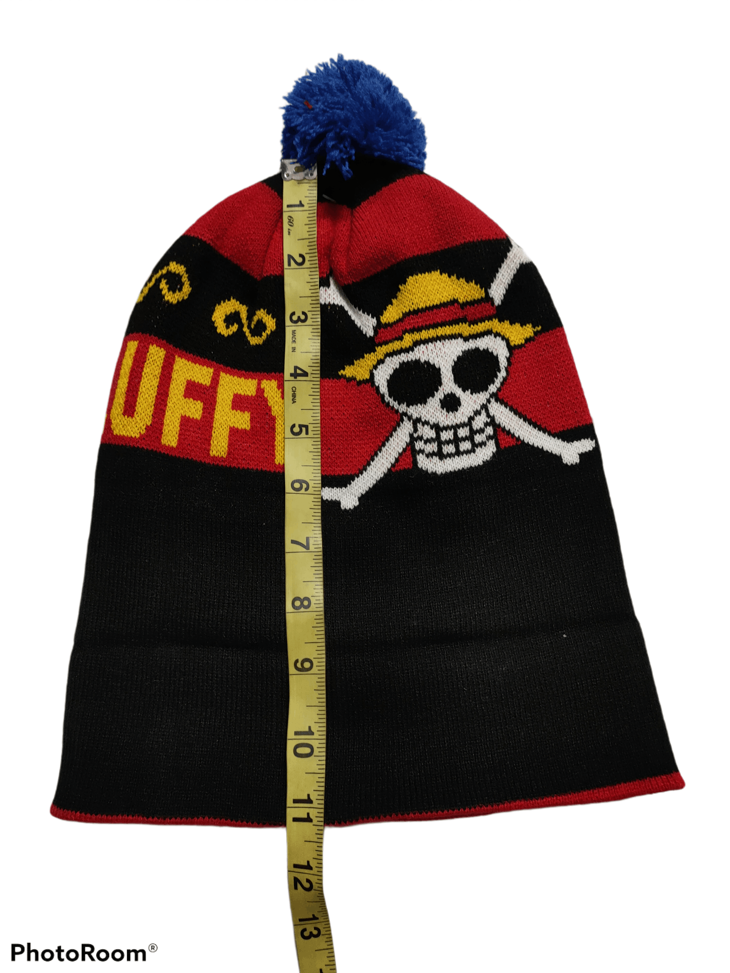 Anime × Japanese Brand One Piece Beanie for Lutffy Disign x Like New Condition Size ONE SIZE - 5 Thumbnail