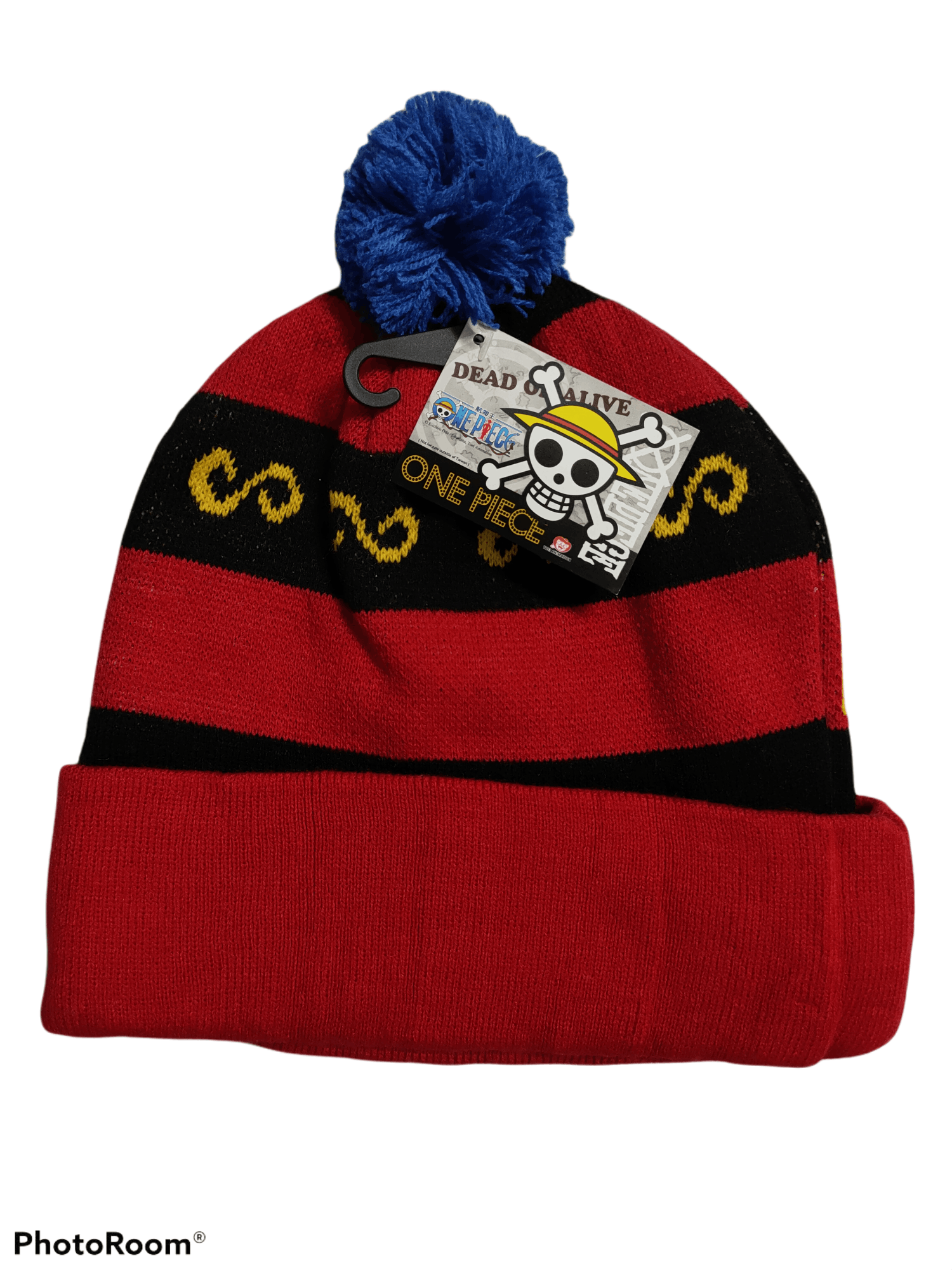 Anime × Japanese Brand One Piece Beanie for Lutffy Disign x Like New Condition Size ONE SIZE - 4 Thumbnail