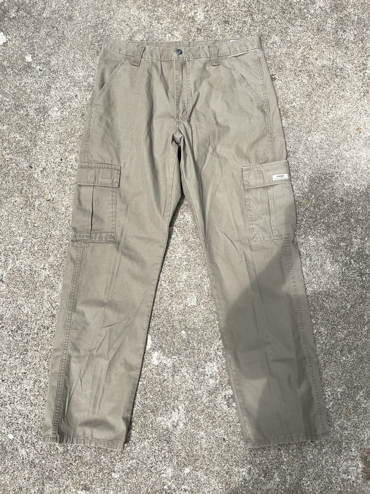 Vintage Wrangler Ripstop Cargo Pants Grailed