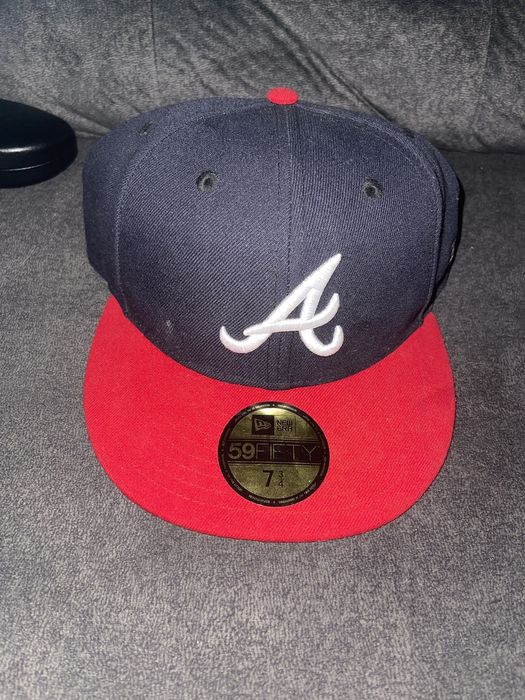 New Era Atlanta Braves World Series Champions 1995 Black Two Tone Edition 59Fifty Fitted Cap