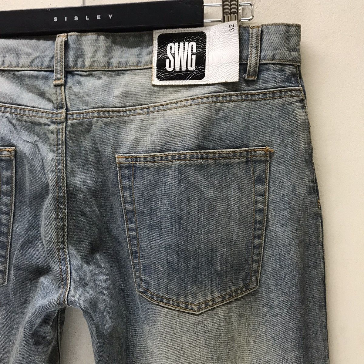 Swagger SWAGGER Mudwash Denim Jeans Size US 32 / EU 48 - 12 Thumbnail