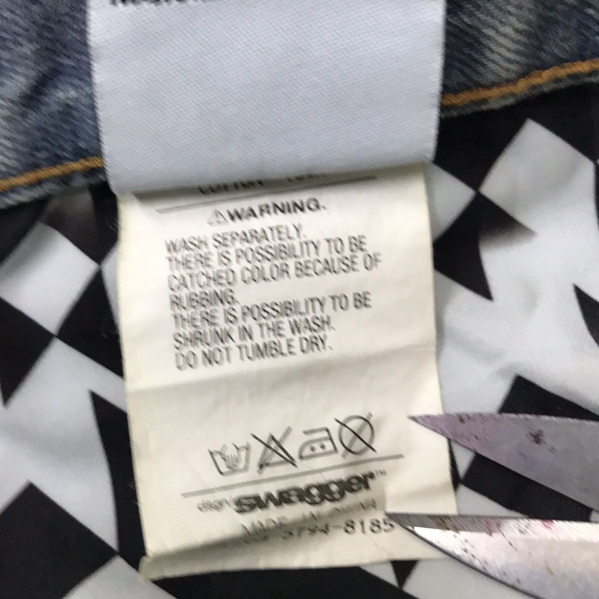 Swagger SWAGGER Mudwash Denim Jeans Size US 32 / EU 48 - 19 Thumbnail