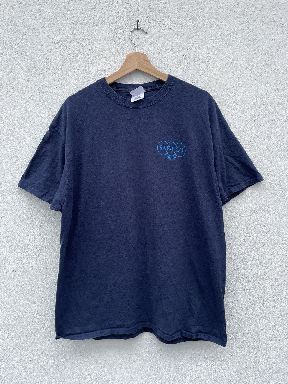Other × Vintage Vintage Saf-T-Co Supply T Shirt Size US XL / EU 56 / 4 - 2 Thumbnail