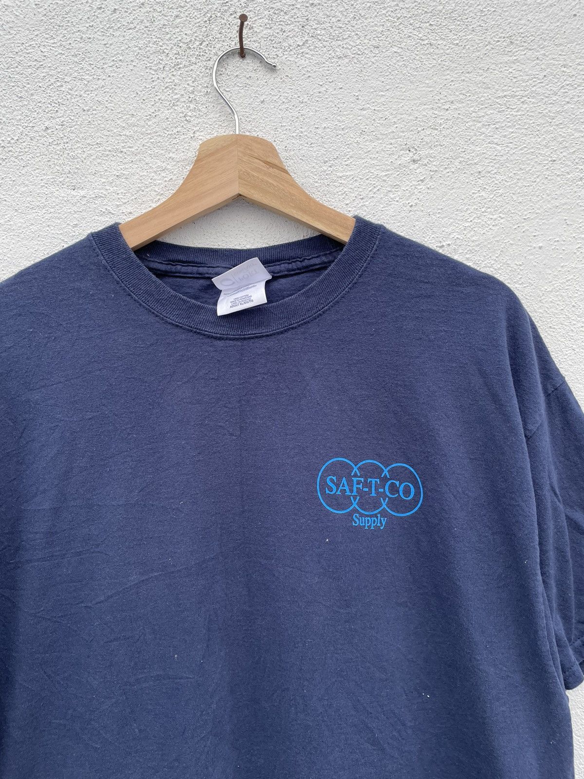 Other × Vintage Vintage Saf-T-Co Supply T Shirt Size US XL / EU 56 / 4 - 3 Thumbnail
