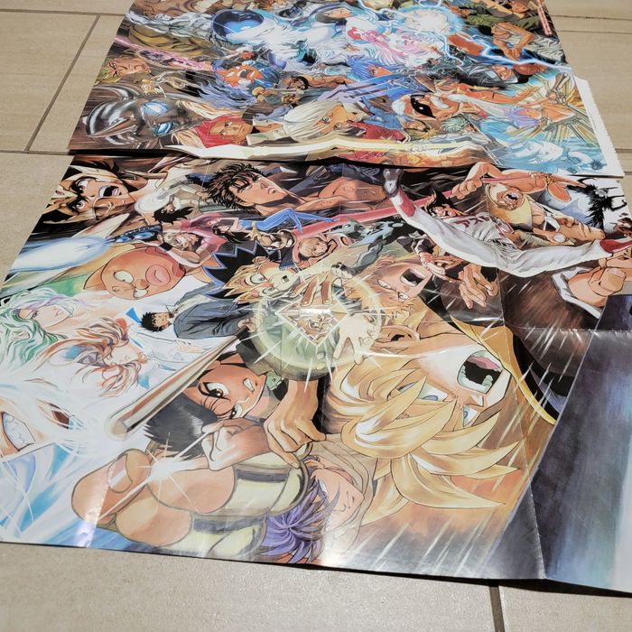 Japanese Brand Yusuke Murata Shonen Jump Poster Set Manga Limited Grailed