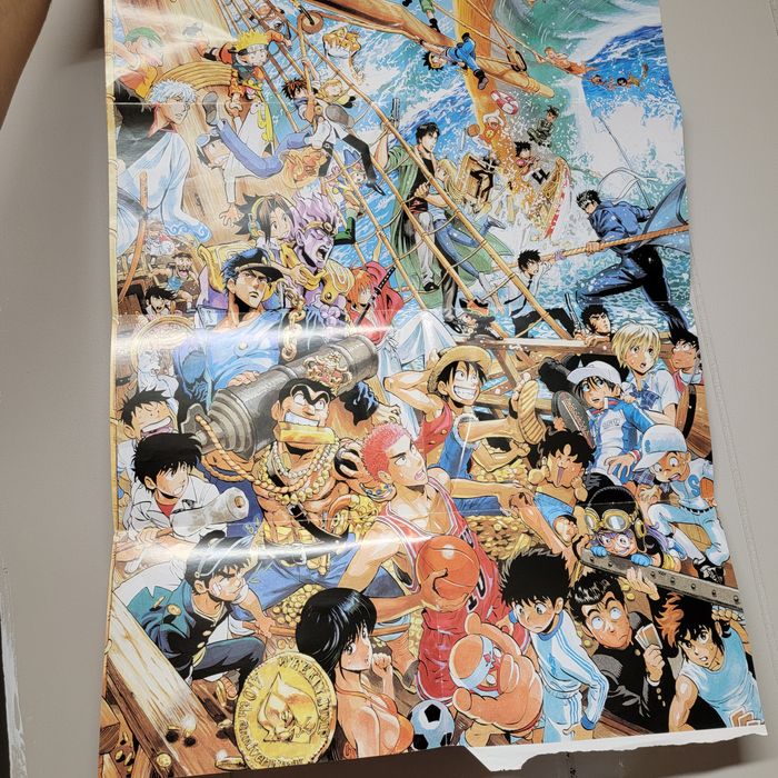 Japanese Brand Yusuke murata Shonen Jump poster set manga limited | Grailed