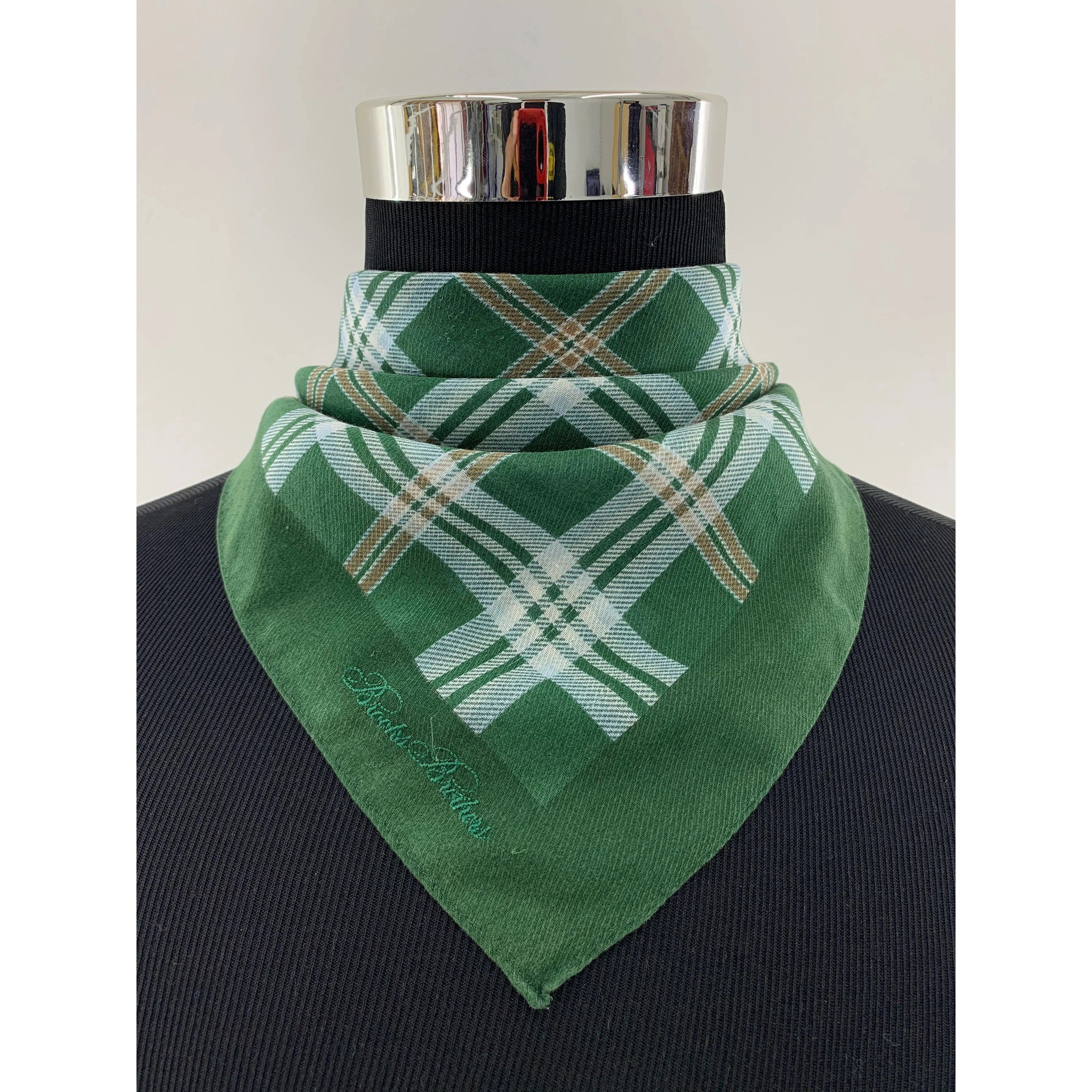 Vintage Brooks Brothers Handkerchief / Bandana TB5033 Grailed