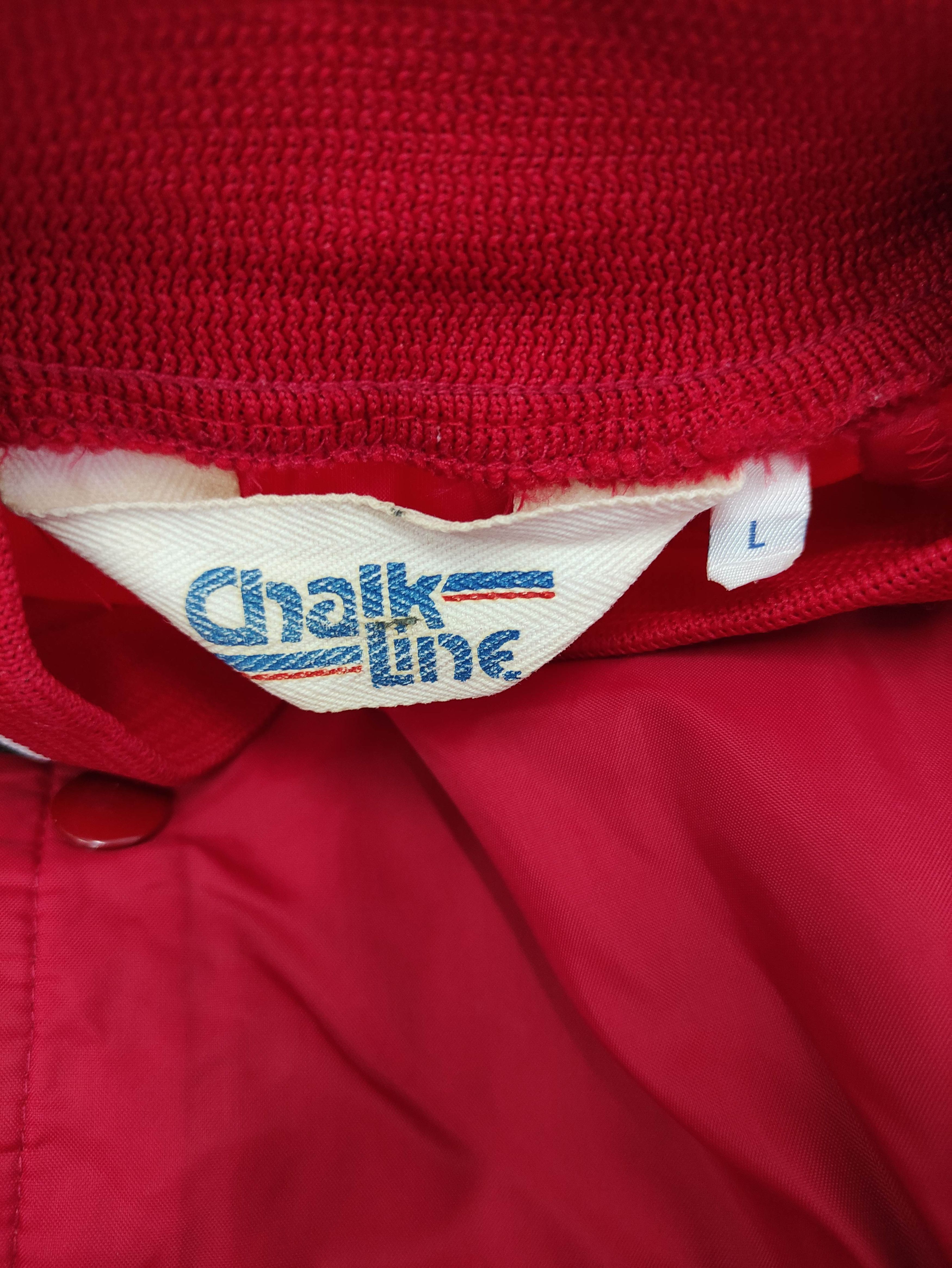 Chalk Line VINTAGE 80's GEORGIA BULLDOG SNAP BUTTON SATIN JACKET Size US L / EU 52-54 / 3 - 7 Thumbnail