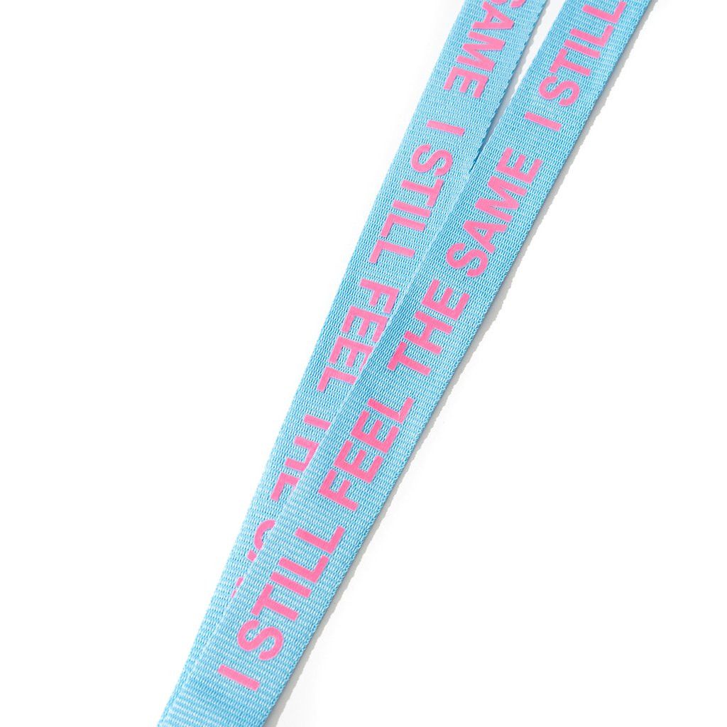 Anti Social Social Club DS ASSC Pink Logo Choke yourself Blue Lanyard key chain Size ONE SIZE - 3 Thumbnail