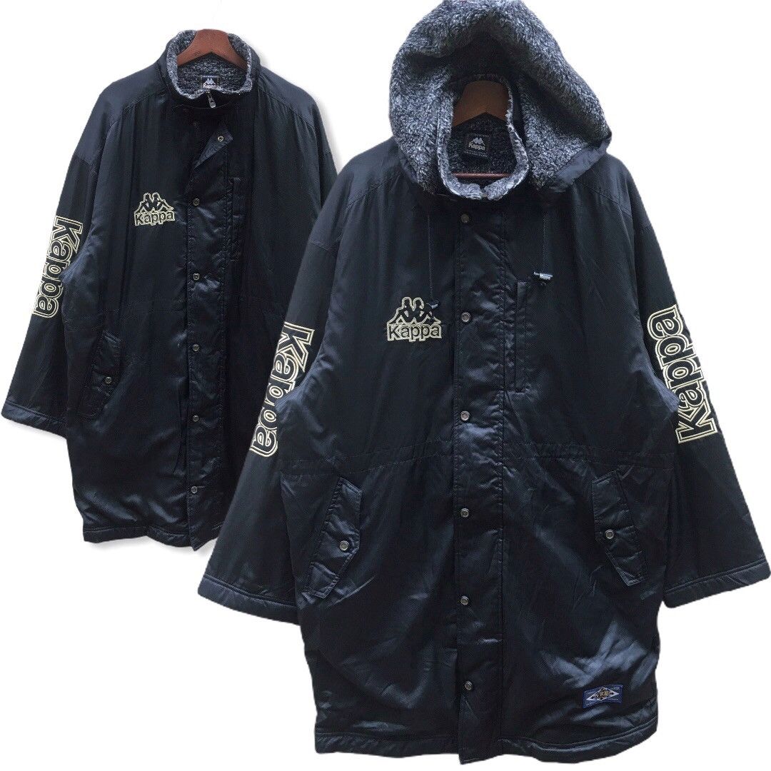 Kappa Kappa Big Logo Embroidery Windbreaker Hoodie Longsleeve Size US L / EU 52-54 / 3 - 1 Thumbnail