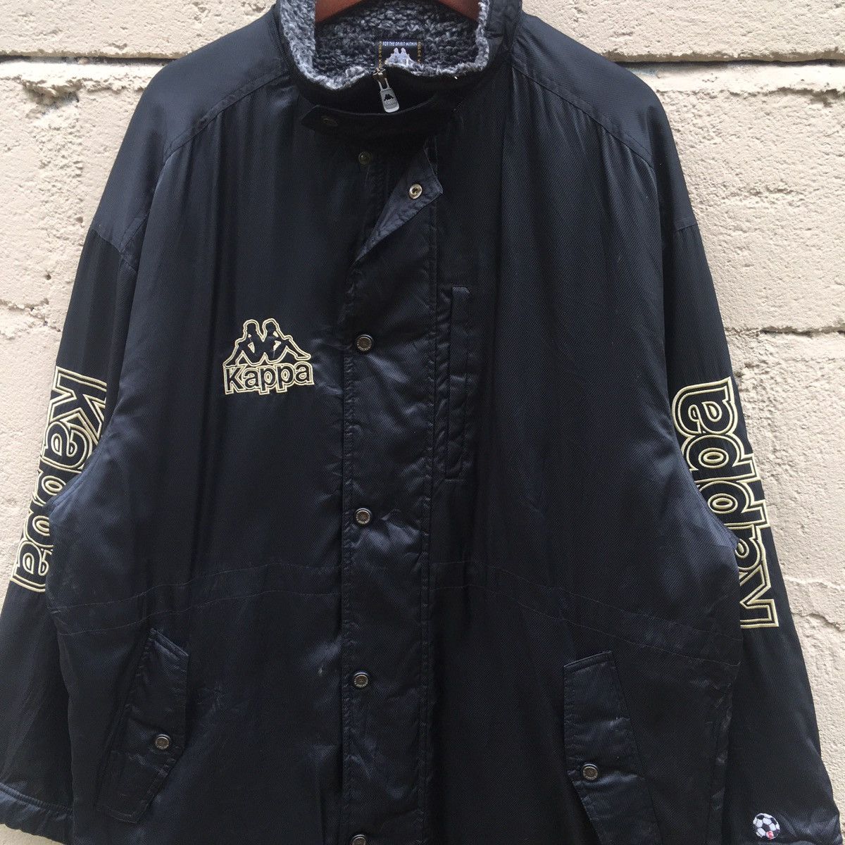 Kappa Kappa Big Logo Embroidery Windbreaker Hoodie Longsleeve Size US L / EU 52-54 / 3 - 4 Thumbnail