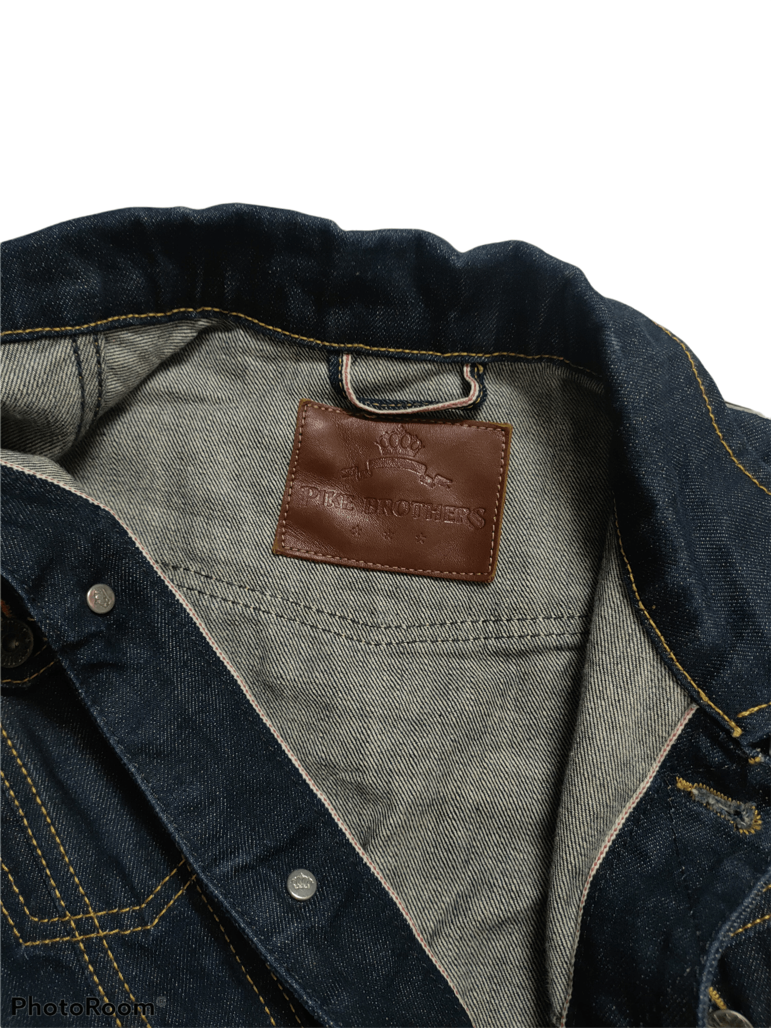 Pike Brothers PIKE BROTHERS 1963 ROAMER JACKET 11OZ RAW DENIM Size US S / EU 44-46 / 1 - 13 Thumbnail