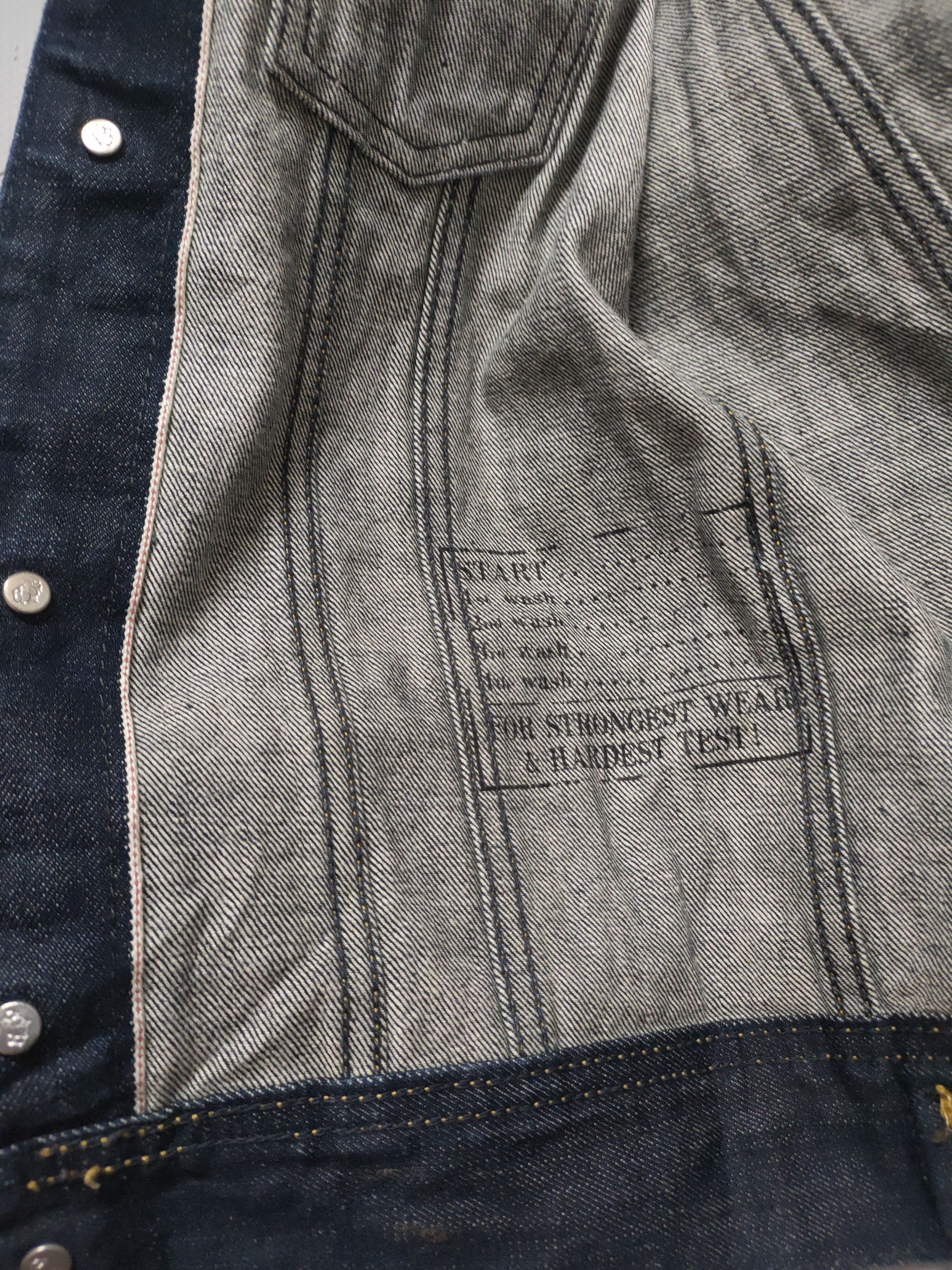 Pike Brothers PIKE BROTHERS 1963 ROAMER JACKET 11OZ RAW DENIM Size US S / EU 44-46 / 1 - 14 Thumbnail