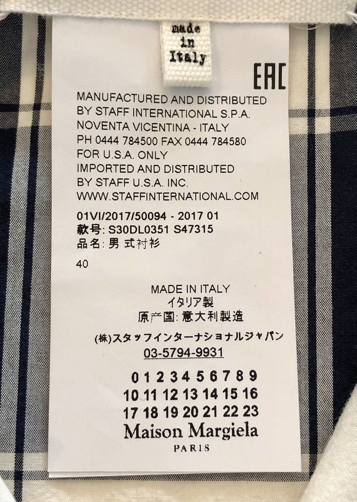 Maison Margiela NEW ARCHIVE S/S16 Deconstructed or Detached Plaid Shirt 50 Size US M / EU 48-50 / 2 - 18 Thumbnail