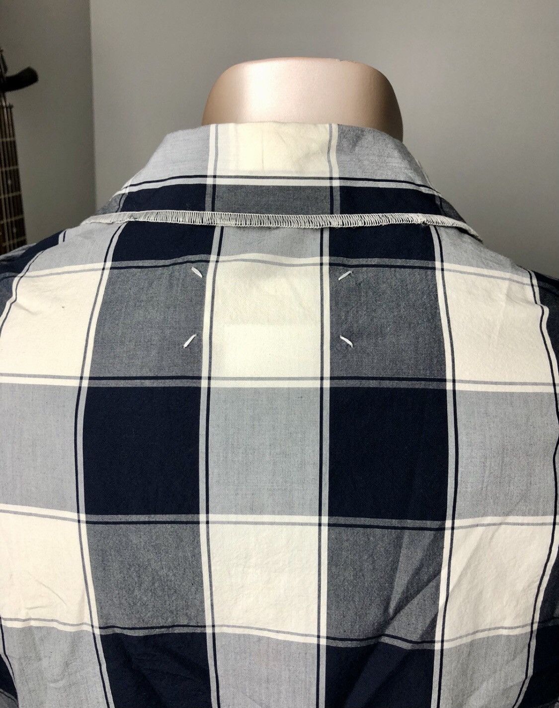 Maison Margiela NEW ARCHIVE S/S16 Deconstructed or Detached Plaid Shirt 50 Size US M / EU 48-50 / 2 - 3 Thumbnail