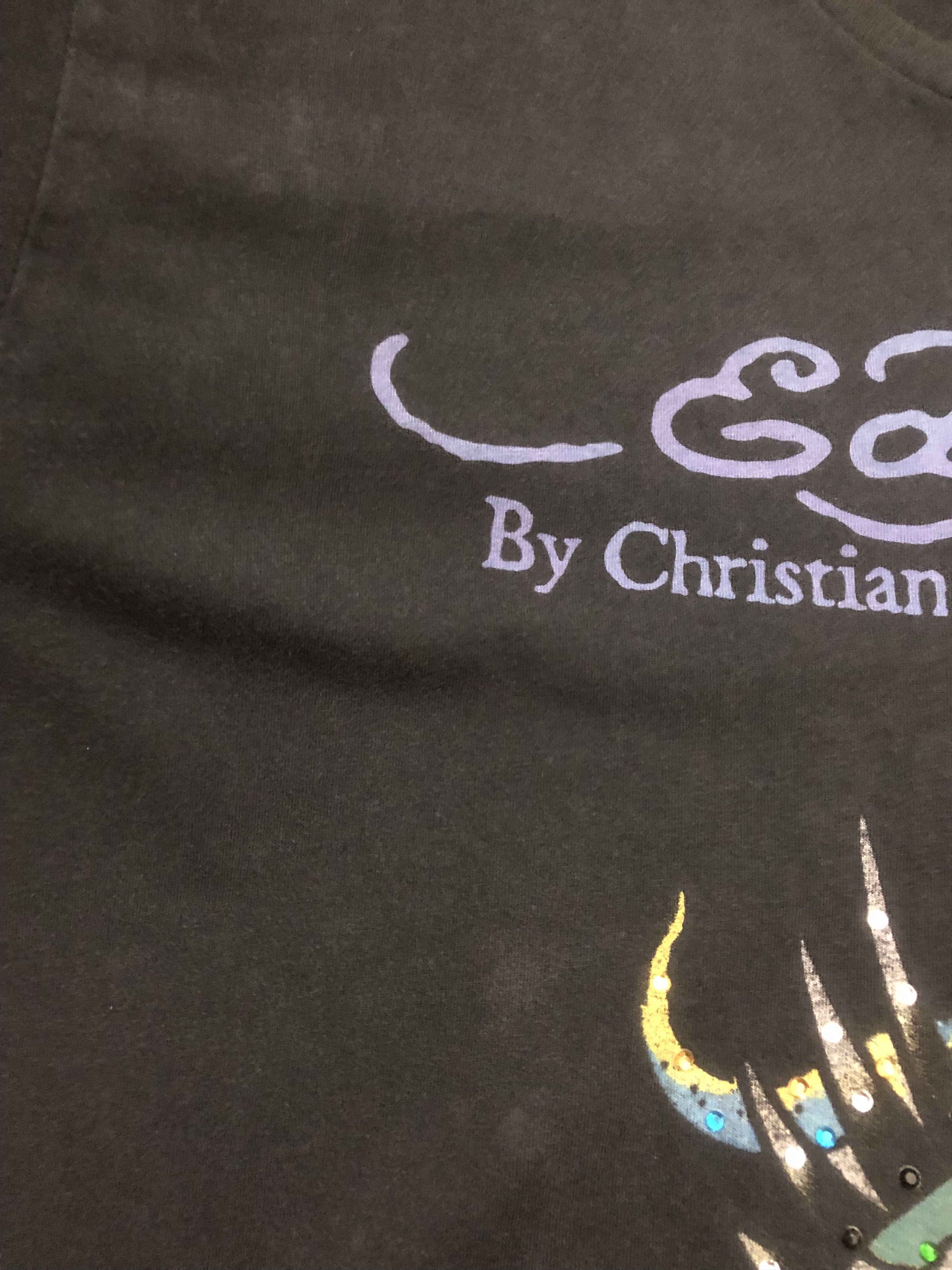 Christian Audigier × Ed Hardy Vintage Distressed Ed Hardy Tshirt Size US XL / EU 56 / 4 - 10 Thumbnail