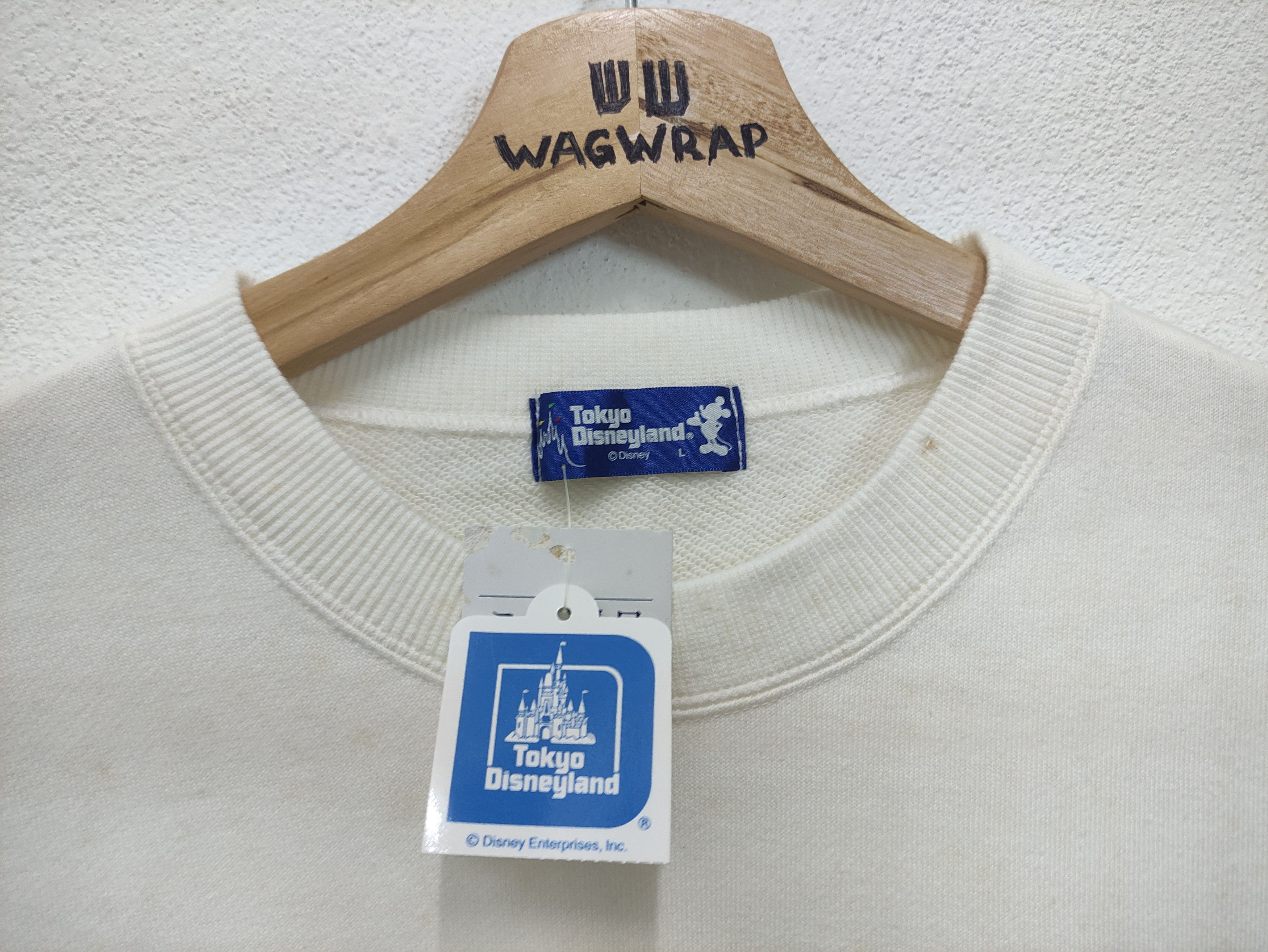 NOS Mickey & Friends White Sweatshirt (A139)