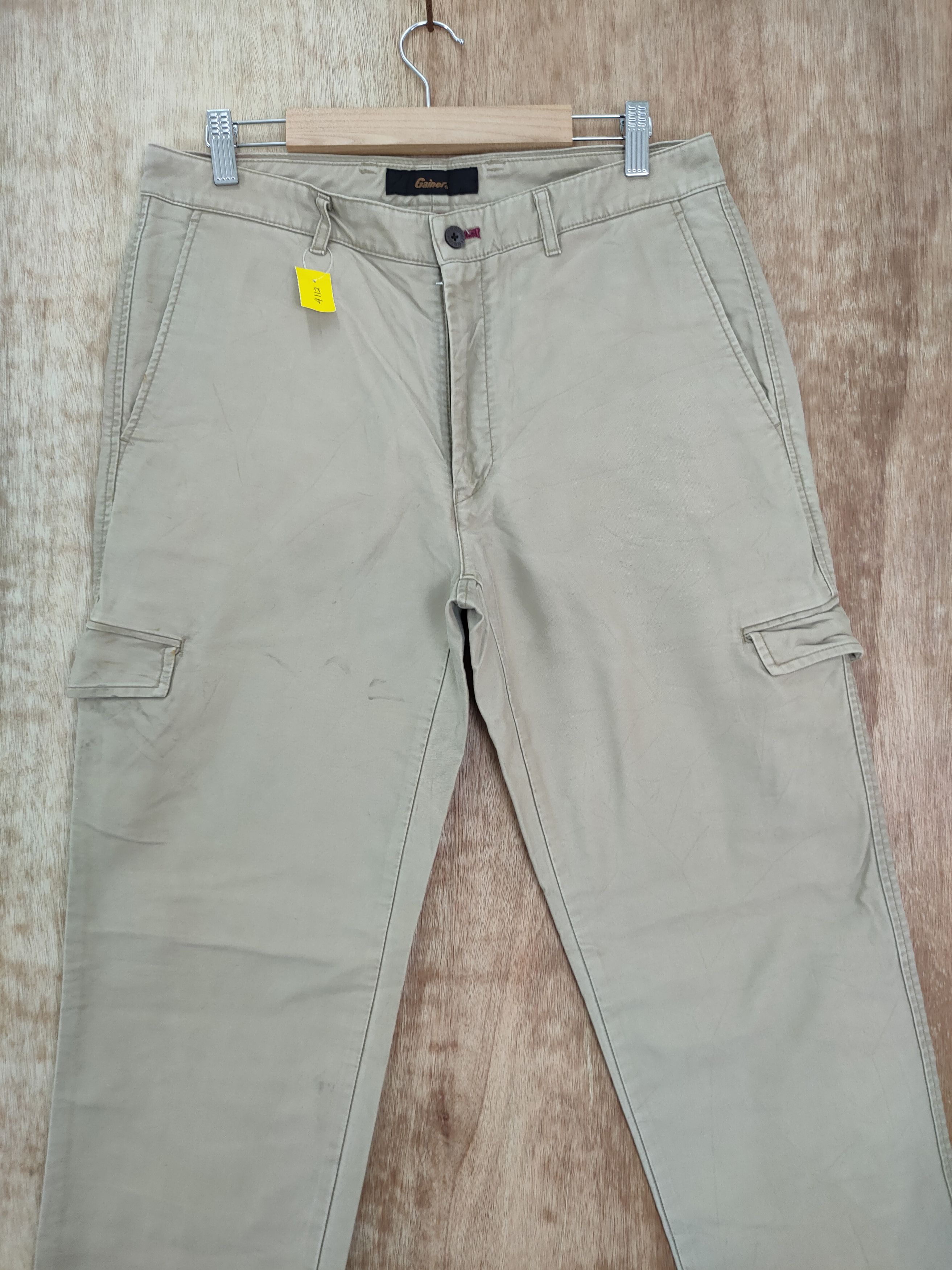 Japanese Brand Gainer japan multipocket tactical cargo pants #4112 Size US 32 / EU 48 - 4 Thumbnail