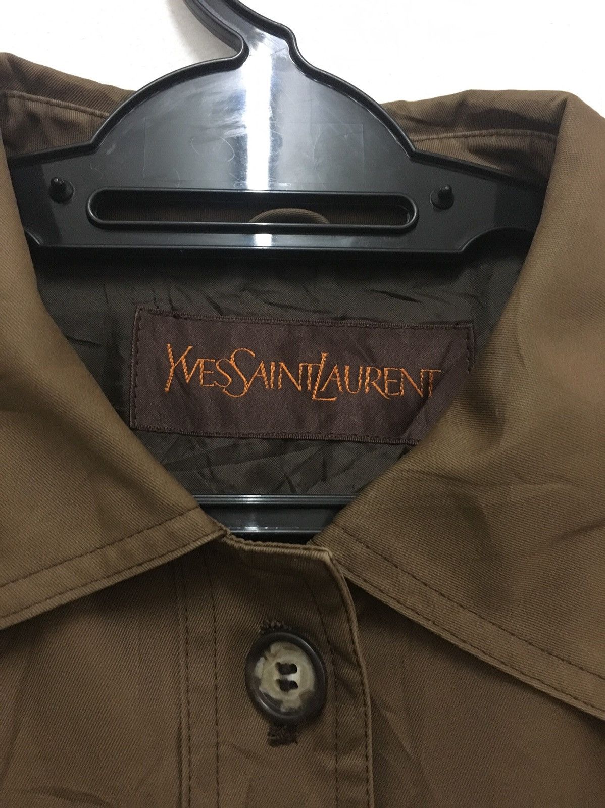 Yves Saint Laurent Vintage Yves Saint Laurent Long Coat Trench Coat Ysl Size US M / EU 48-50 / 2 - 4 Thumbnail