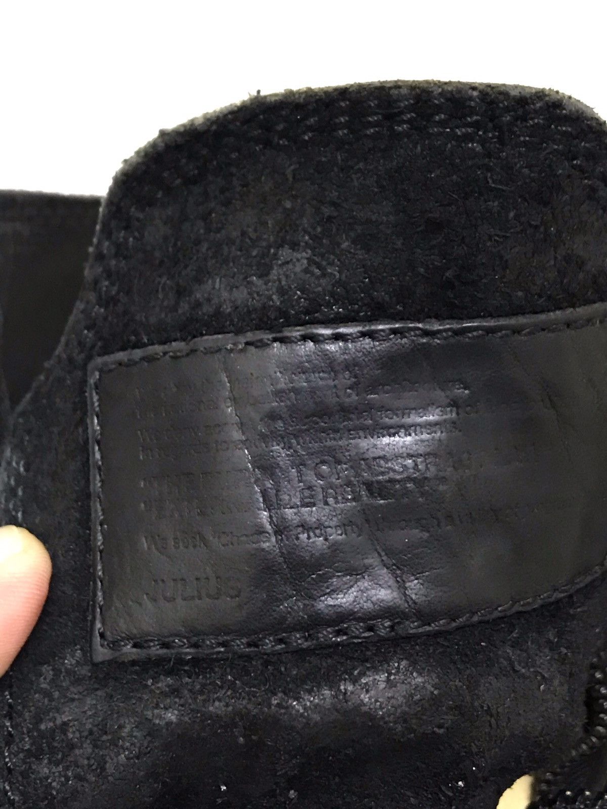 Julius 🧛‍♀️Rare Julius 7 Double Zipped Hi Top x Combat Boot Size US 10 / EU 43 - 11 Thumbnail