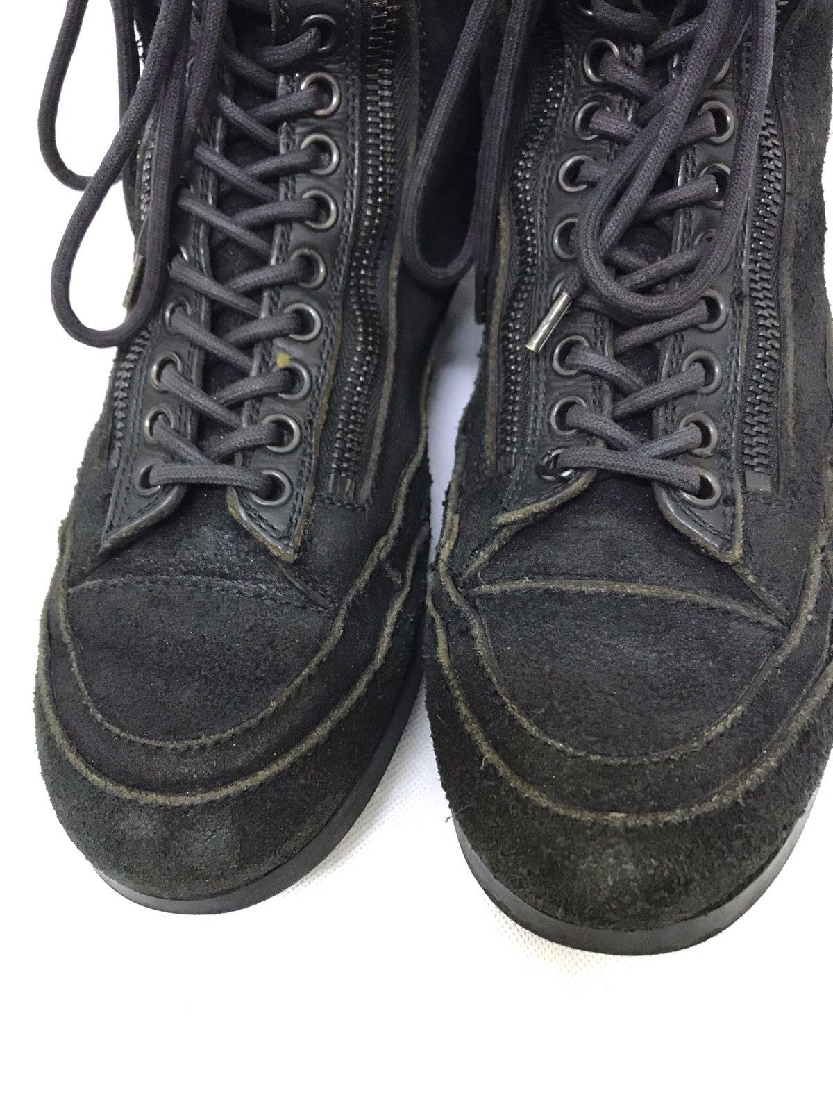 Julius 🧛‍♀️Rare Julius 7 Double Zipped Hi Top x Combat Boot Size US 10 / EU 43 - 9 Thumbnail