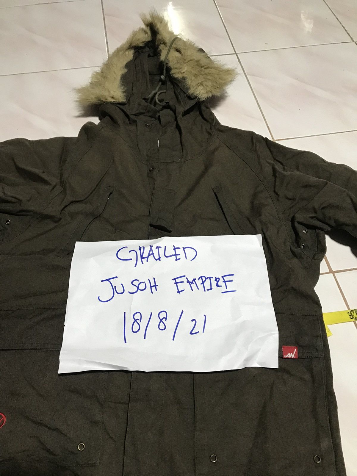 Japanese Brand ANTI NUDISM HOODIES FUR JACKET MADE IN JAPAN Size US M / EU 48-50 / 2 - 8 Thumbnail